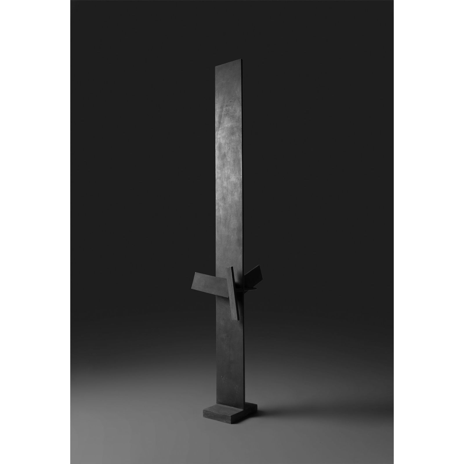§ Robert Adams (British 1917-1984) Vertical Form No.1, 1965, Opus 237: § Robert Adams (British 1917-1984) Vertical Form No.1, 1965, Opus 237 stamped and dated ADAMS 1965 (to base), bronzed steel (154.9cm high (61in high)) Provenance Private Collection; Gimpel Fils,