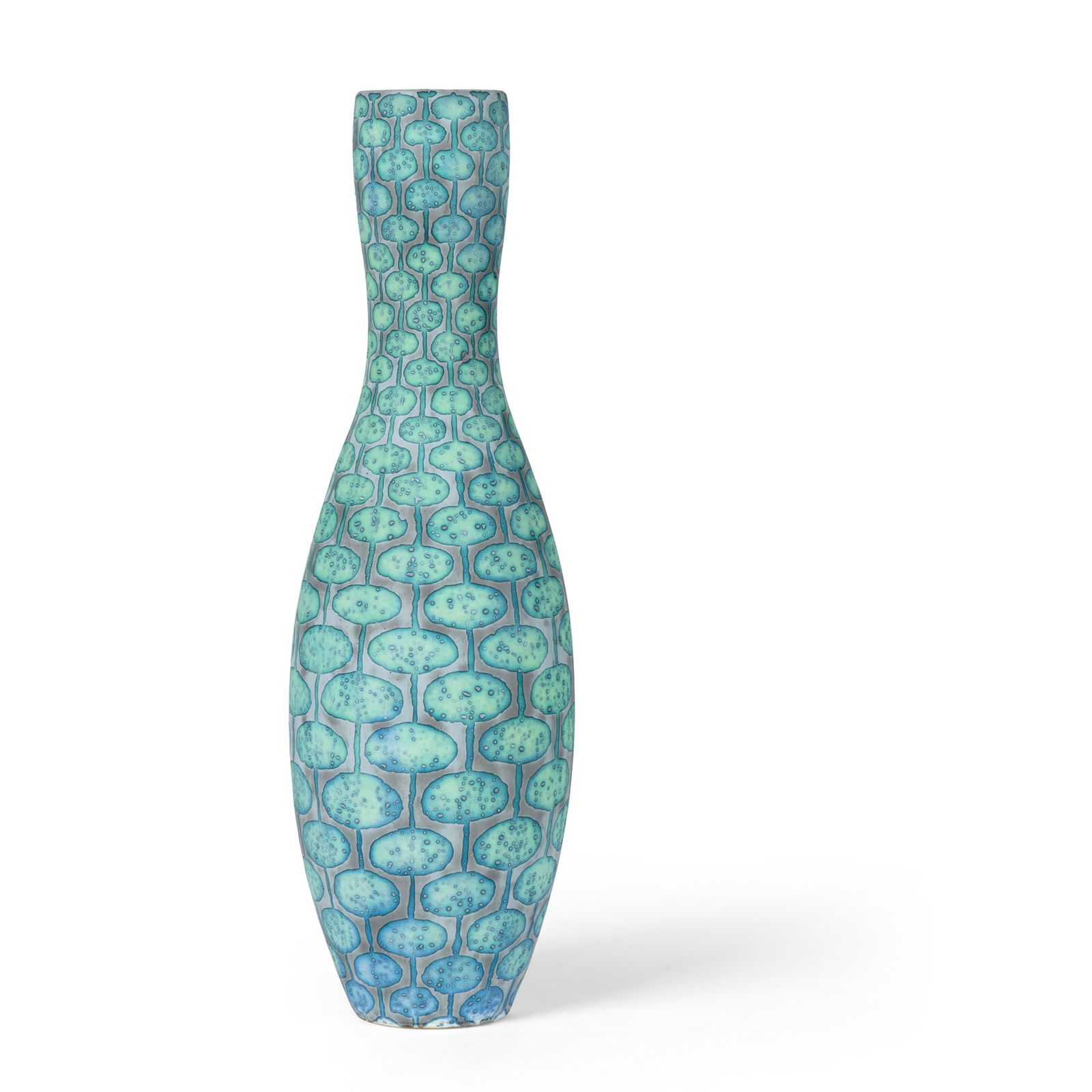 Peter Beard (British 1951-) Vessel, 2021: Peter Beard (British 1951-) Vessel, 2021 impressed artist's seal, stoneware (39.5cm high, 12cm diameter (15 1/2in high, 4 3/4in diameter))