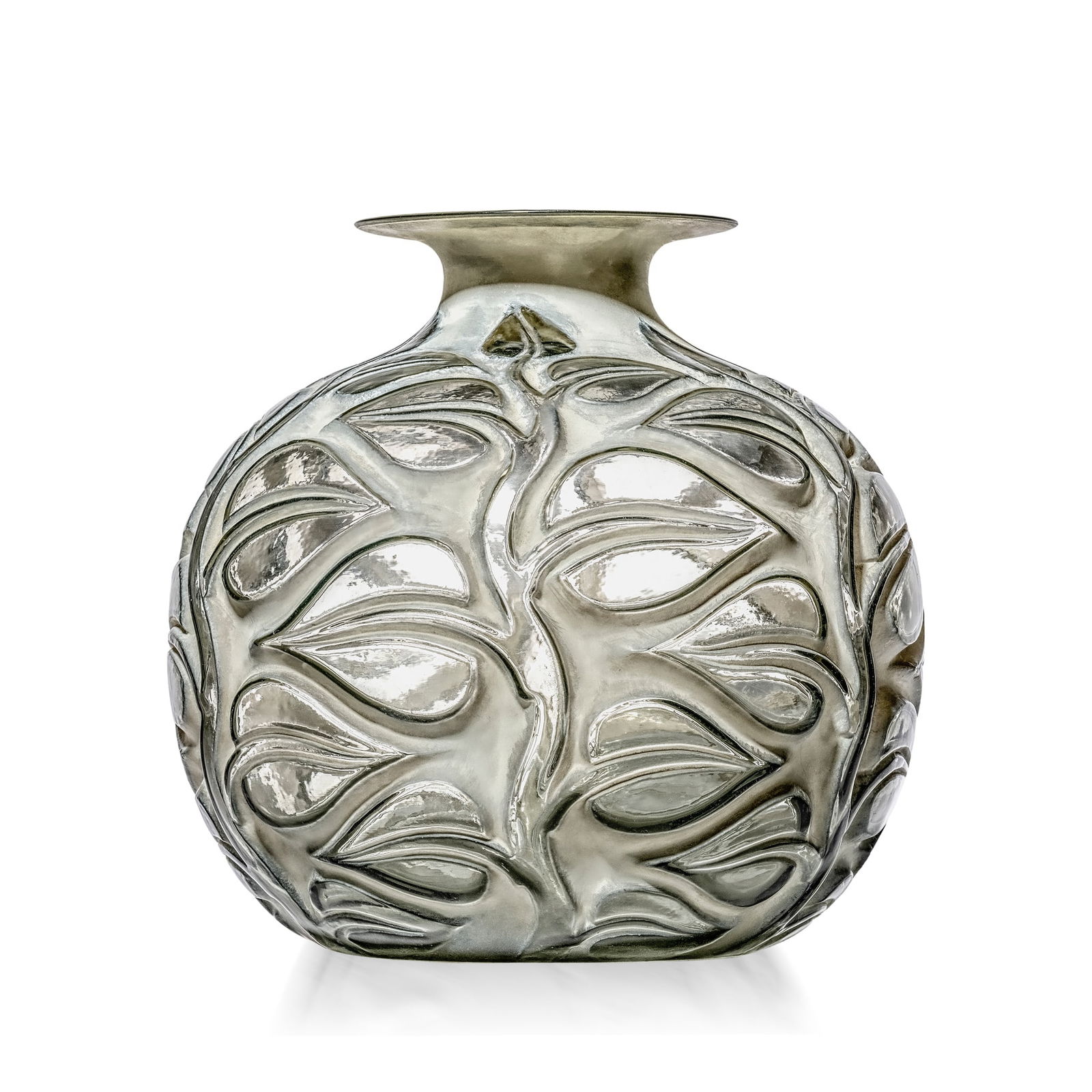RENE LALIQUE (FRENCH 1860-1945) SOPHORA VASE, NO. 977 (1 of 2)
