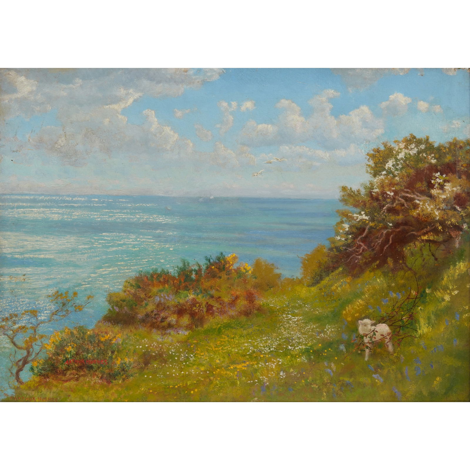 ARTHUR HUGHES (BRITISH 1832-1915) (1 of 3)