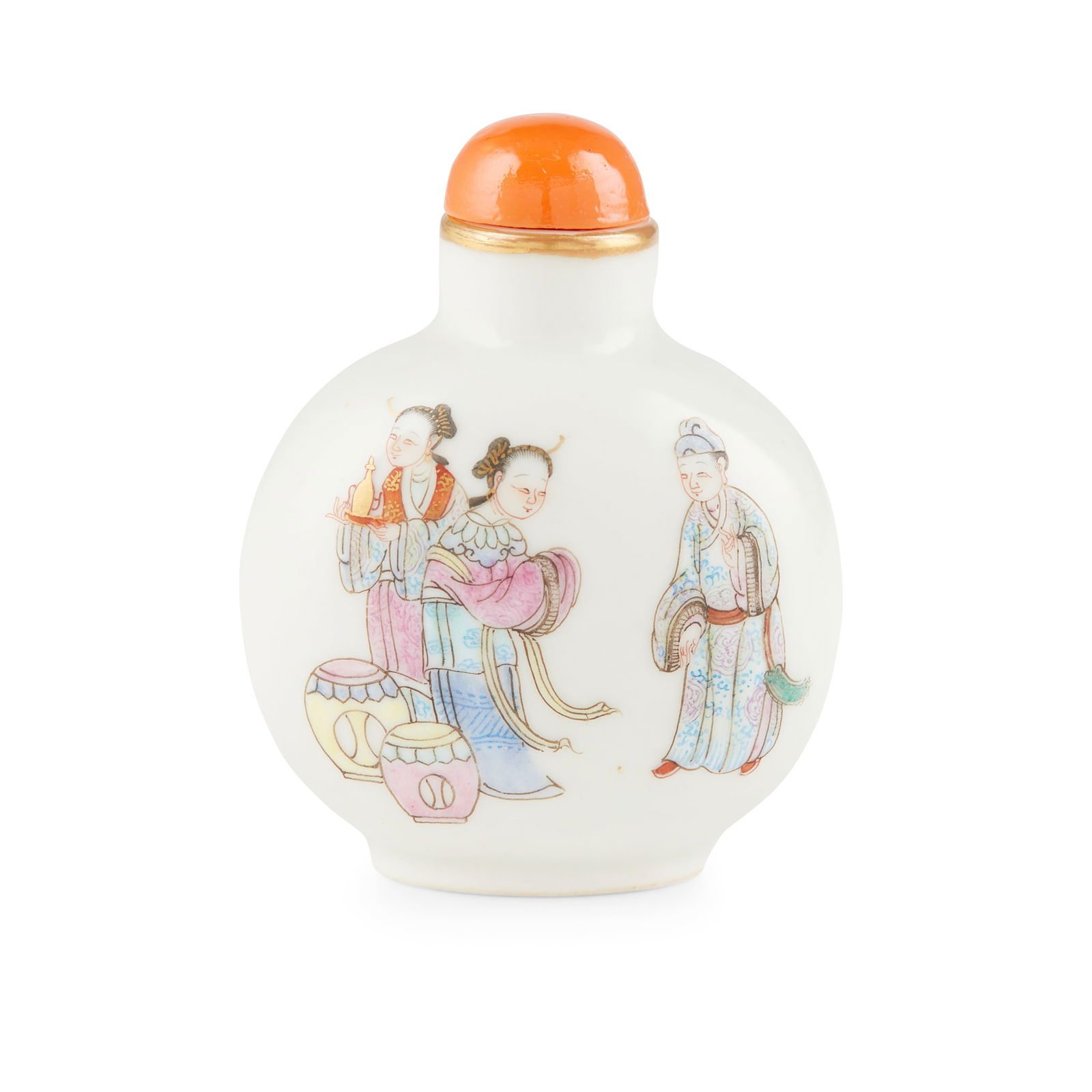 FAMILLE ROSE SNUFF BOTTLE (1 of 2)
