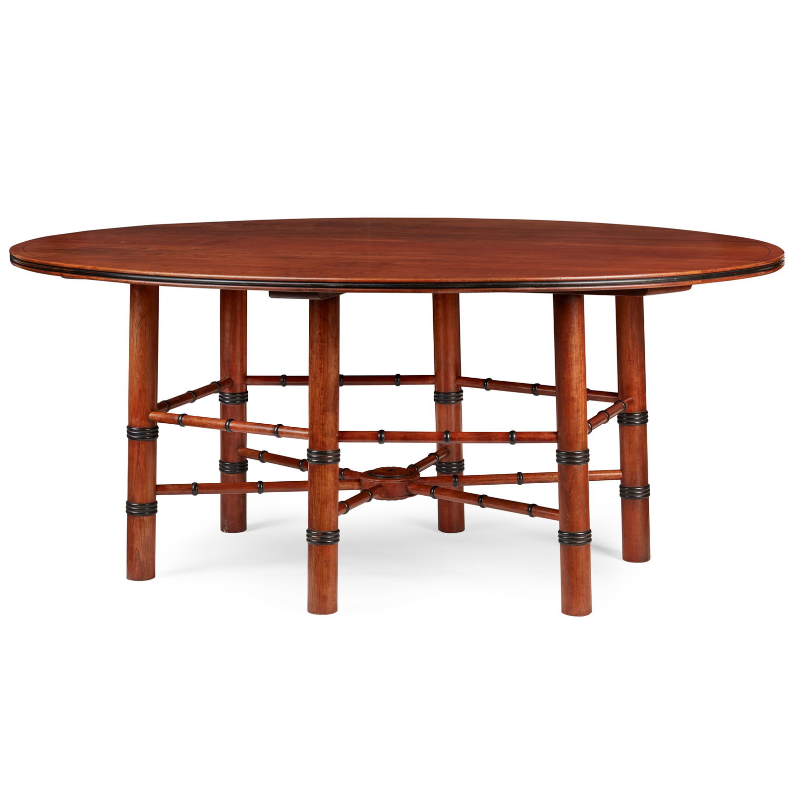 AFTER PHILIP WEBB OVAL DINING TABLE, 20TH CENTURY (1 of 5)