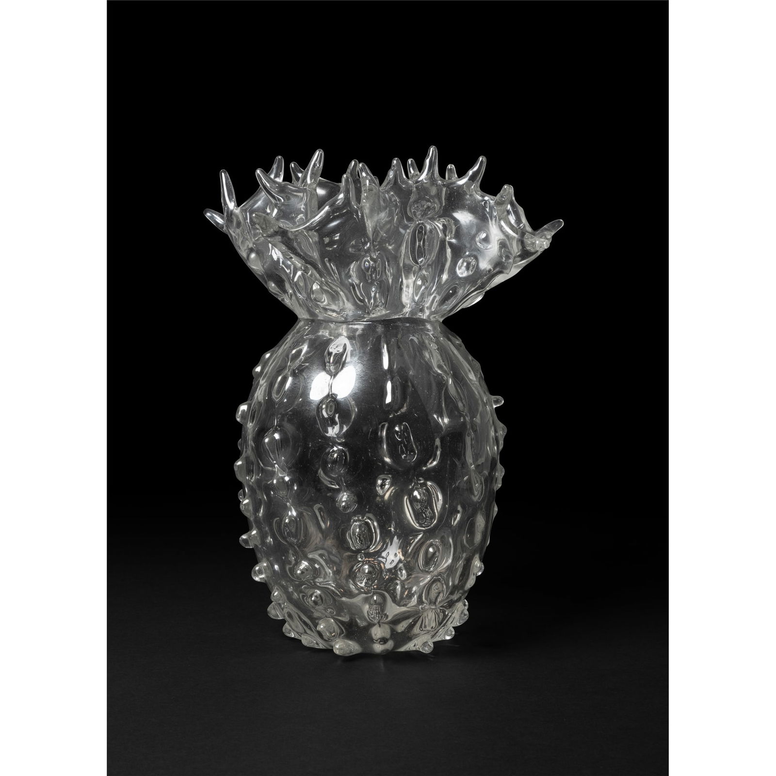 § ERCOLE BAROVIER (ITALIAN 1889-1974) FOR FERRO TOSO BAROVIER (1 of 3)