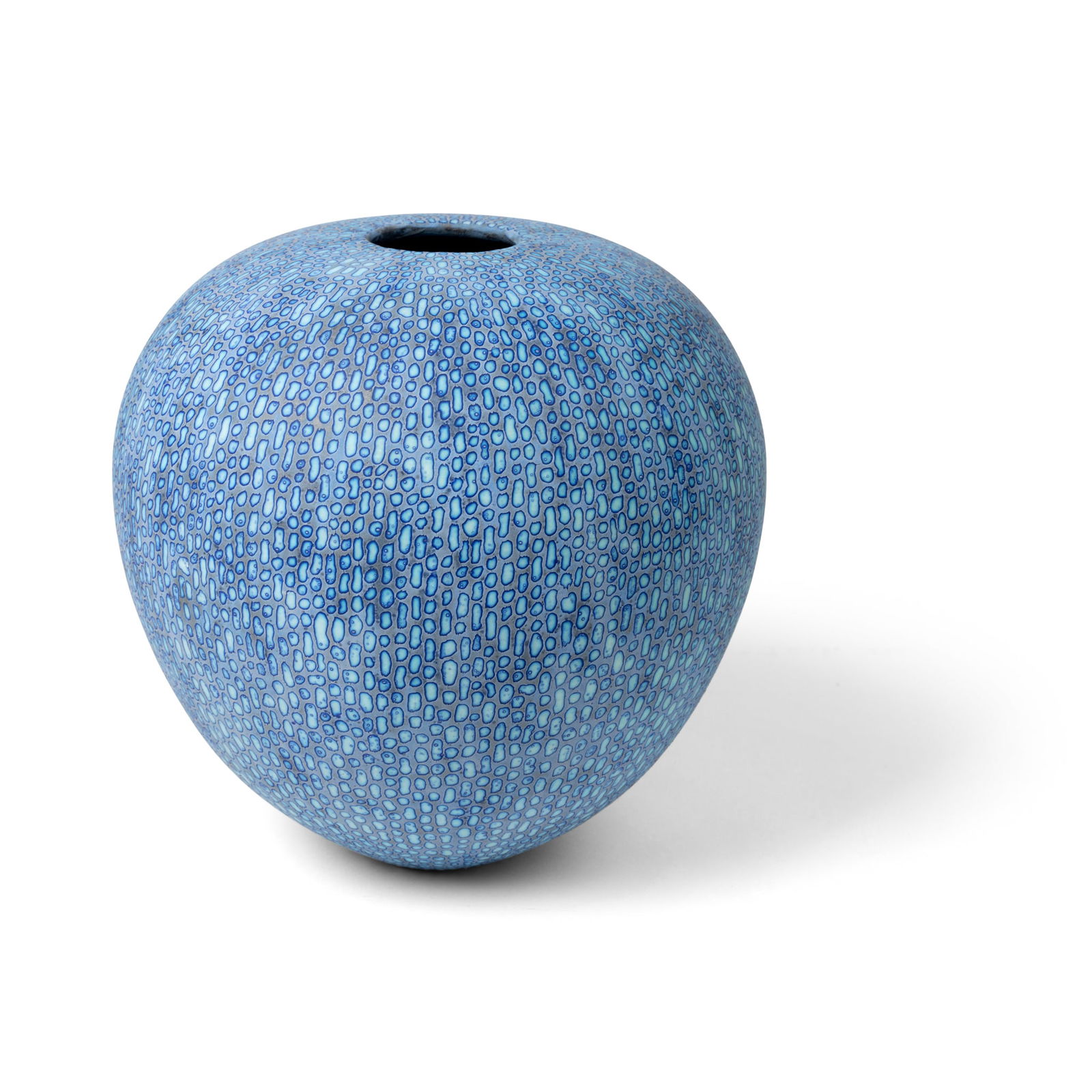 PETER BEARD (BRITISH 1951-): PETER BEARD (BRITISH 1951-) VESSEL, 2023 impressed maker's seals, stoneware, with dash pattern 26.5cm high (10 1/2in high)