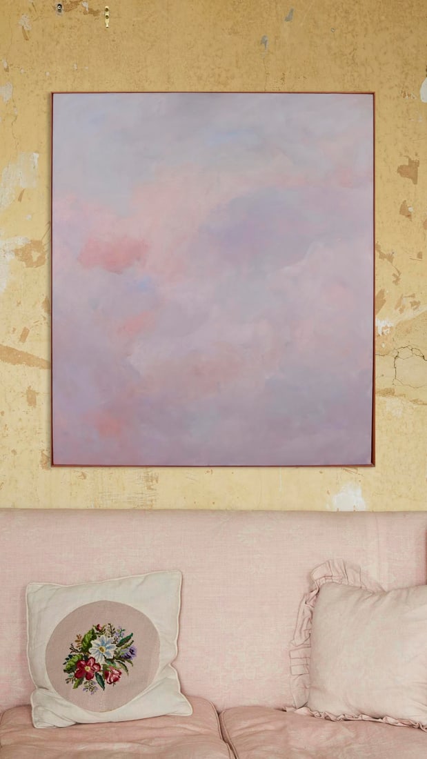 JON SCHUELER (AMERICAN 1916-1992): JON SCHUELER (AMERICAN 1916-1992) THE SEARCH: DEEP BLUES - 1981 Signed and inscribed with title to stretcher verso, inscribed ‘Romasaig in July 1981’ verso, oil on canvas 152.5cm x 1