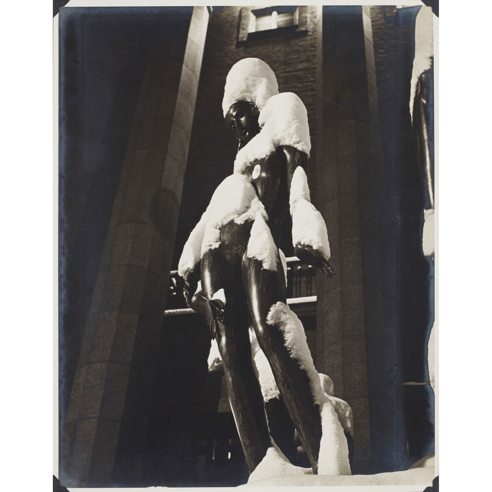 FERNAND FONSSAGRIVES (FRENCH 1910-2003): FERNAND FONSSAGRIVES (FRENCH 1910-2003) FOURRURE DE NEIGE - 1930s/1950s Silver gelatin print, ed. 50, signed and titled in ink verso, with various inscriptions to the mount verso Acquired directly fro