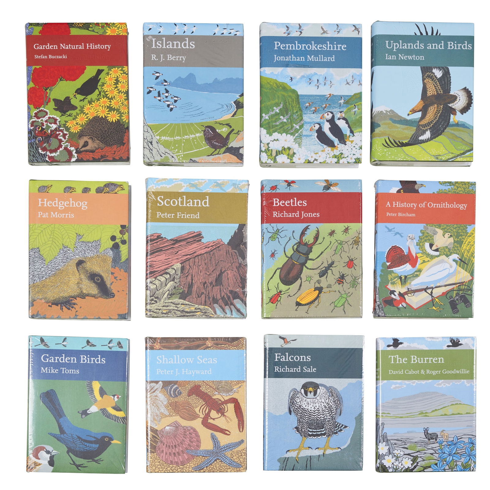 New Naturalists: New Naturalists Numbers 101-142 London: Collins [-William Collins], 2007-2020. 46 volumes, including duplicates of 129 (Alien Plants), 132 (Falcons), 139 (Galls), 140 (Garden Birds), 8vo, original clo