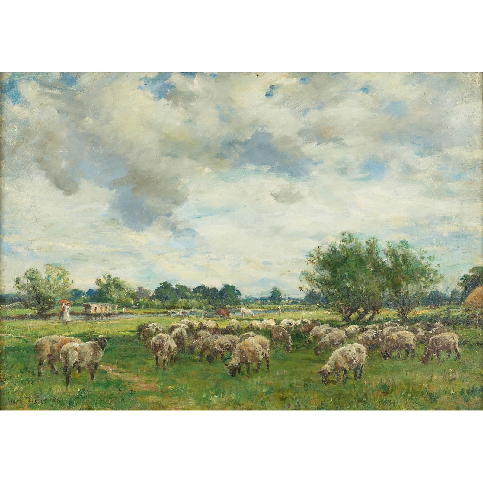 MARK WILLIAM FISHER R.A. (BRITISH-AMERICAN 1841-1923) (1 of 3)