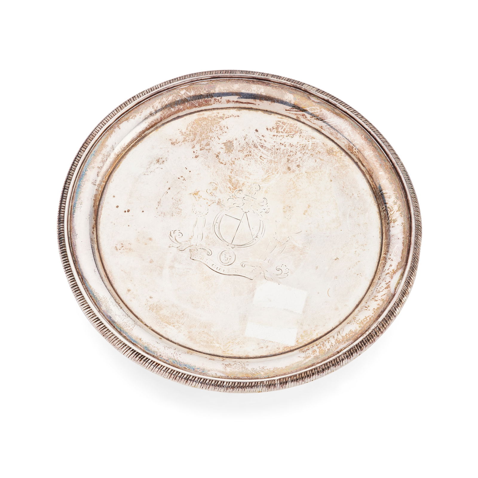 A GEORGE III TEAPOT STAND (1 of 1)