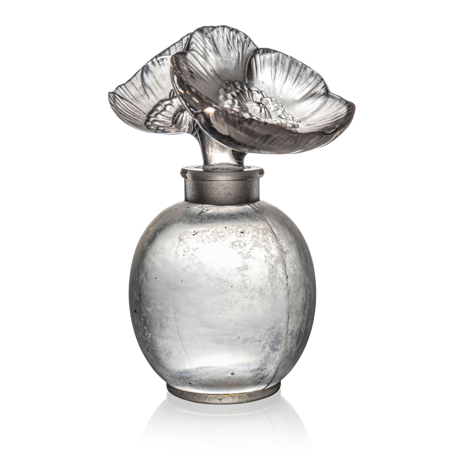 RENÉ LALIQUE (1860-1945) LES ANÉMONES SCENT BOTTLE, FORVIL – 19 (1 of 2)