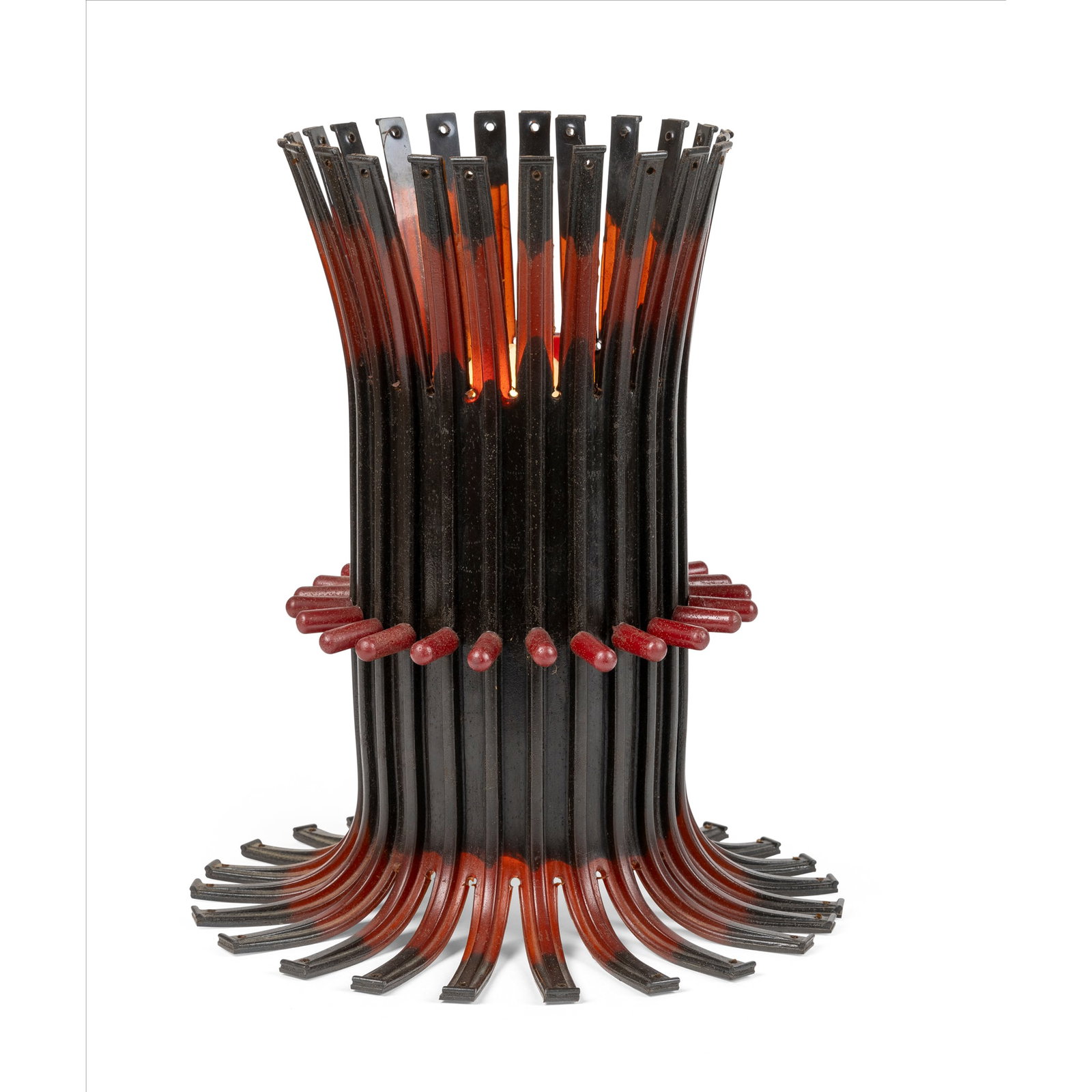 § GAETANO PESCE (ITALIAN 1939-2024): GAETANO PESCE (ITALIAN 1939-2024) 'ALDA' LAMP, 2003 resin with steel rods 39.4cm high (15 ½in high) Purchased from Gaetano Pesce's assistant;Moss Gallery;The Steve Allison Collection.
