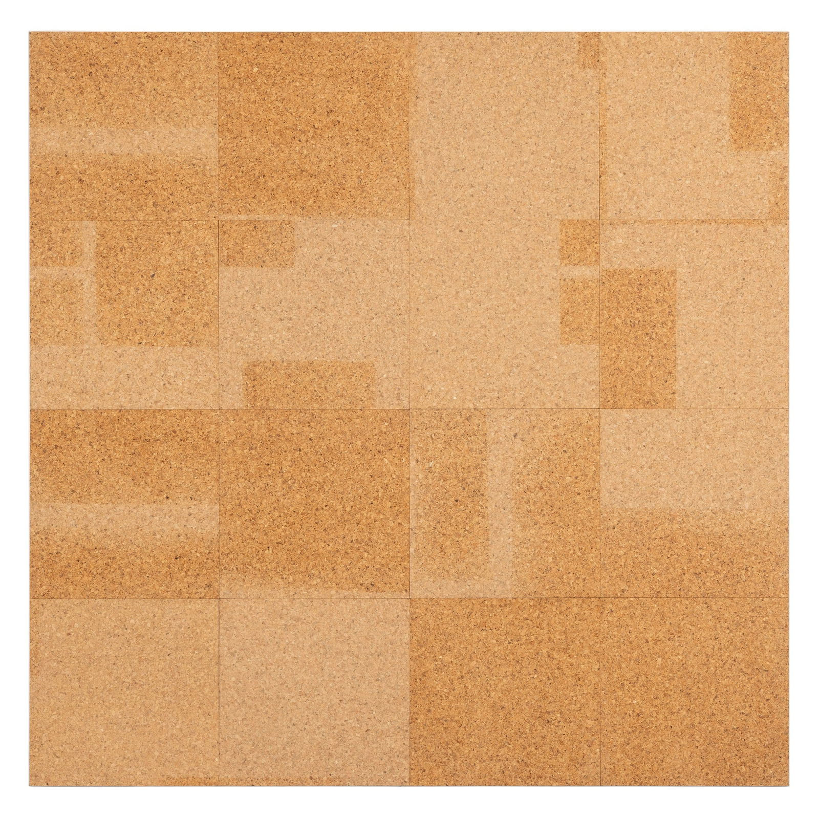 § RYAN GANDER O.B.E, R.A. (BRITISH 1976-): RYAN GANDER O.B.E, R.A. (BRITISH 1976-) CORK ASSOCIATION BOARD - 'N-SOME PARTS WERE VERY CLEAN AS WELL', 2006 backed cork board, made from 16 cork tiles, originally used as a pin board to display rese