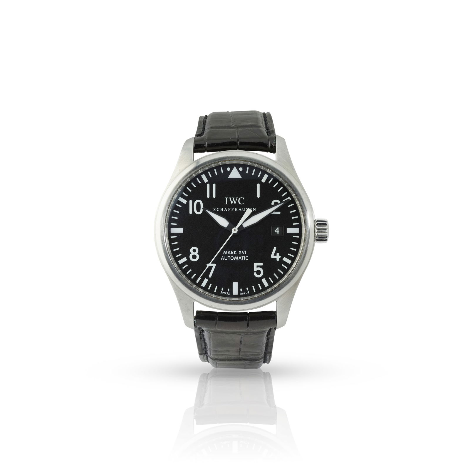 IWC. A fine stainless steel self-winding wristwatch (1 of 1)