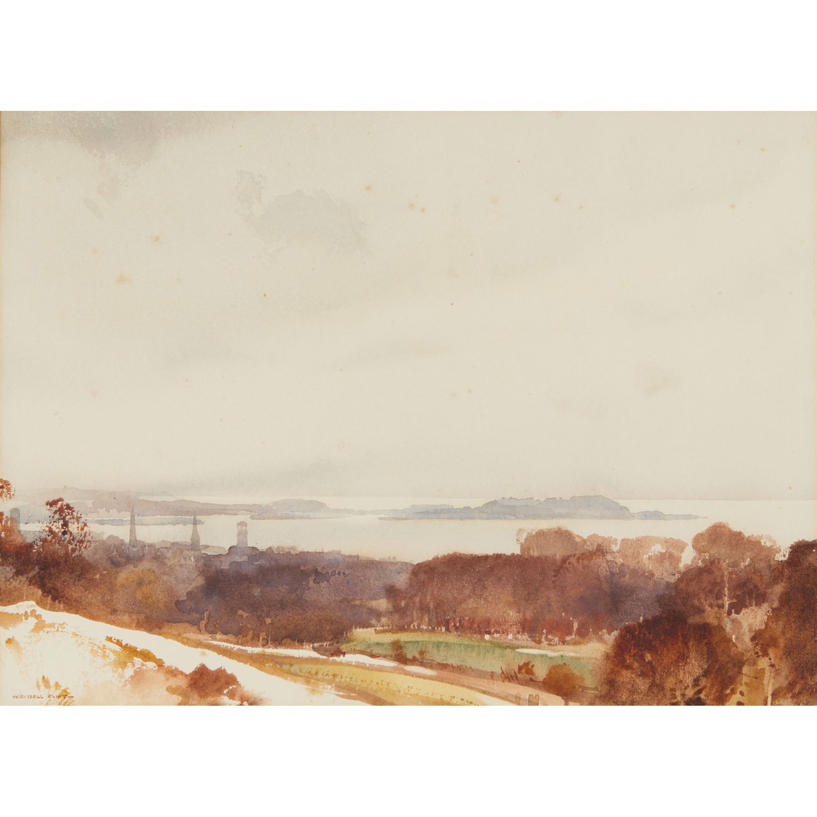 § SIR WILLIAM RUSSELL FLINT P.R.A., P.R.W.S., R.S.W., R.O.I., R.E. (SCOTTISH 1880-1969) (1 of 3)