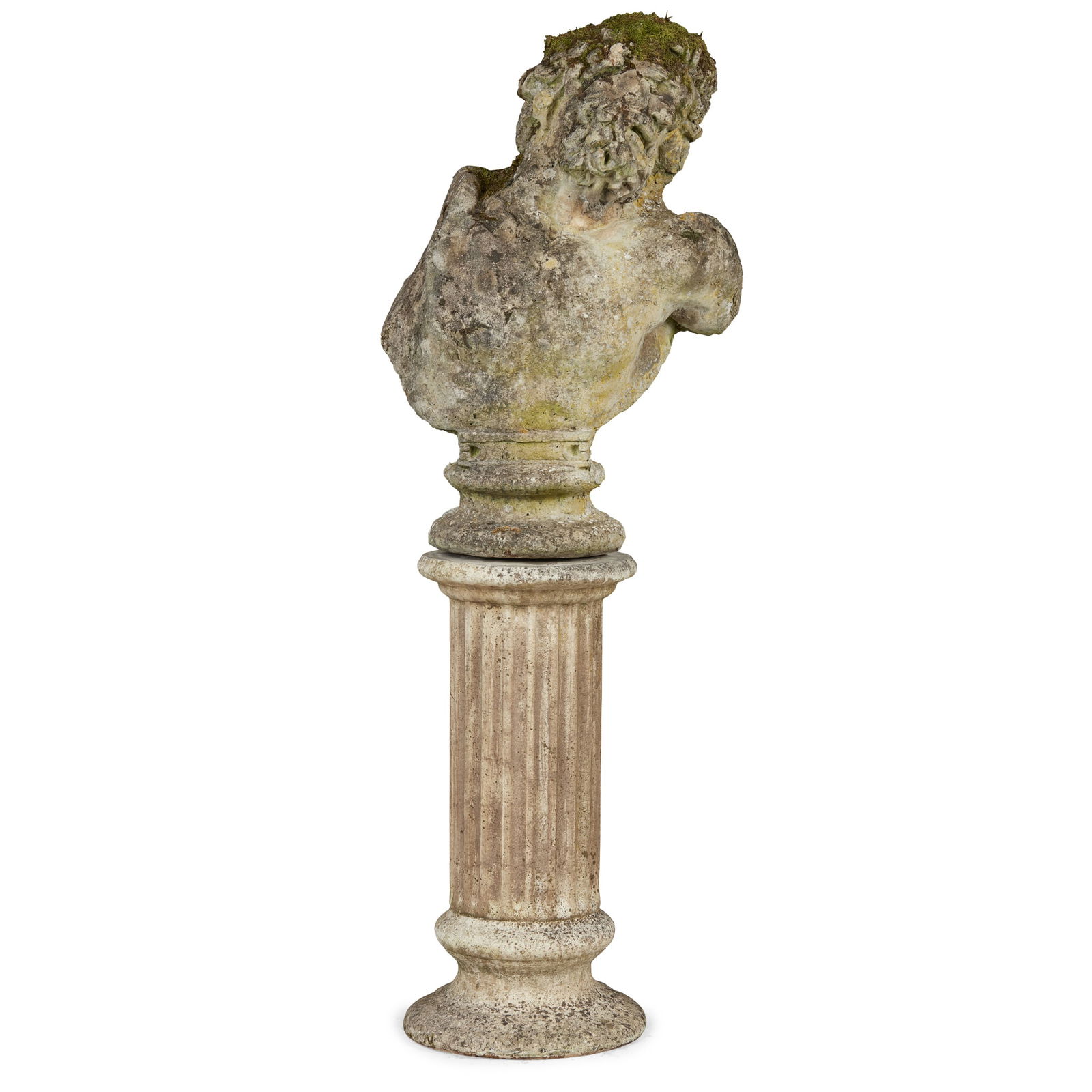 COMPOSITION STONE BUST OF LAOCOON (1 of 5)