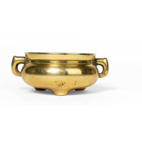BRONZE TRIPOD CENSER (1 of 2)