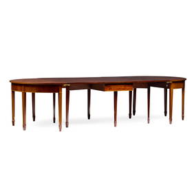 SCOTTISH GEORGE III MAHOGANY DINING TABLE (1 of 2)