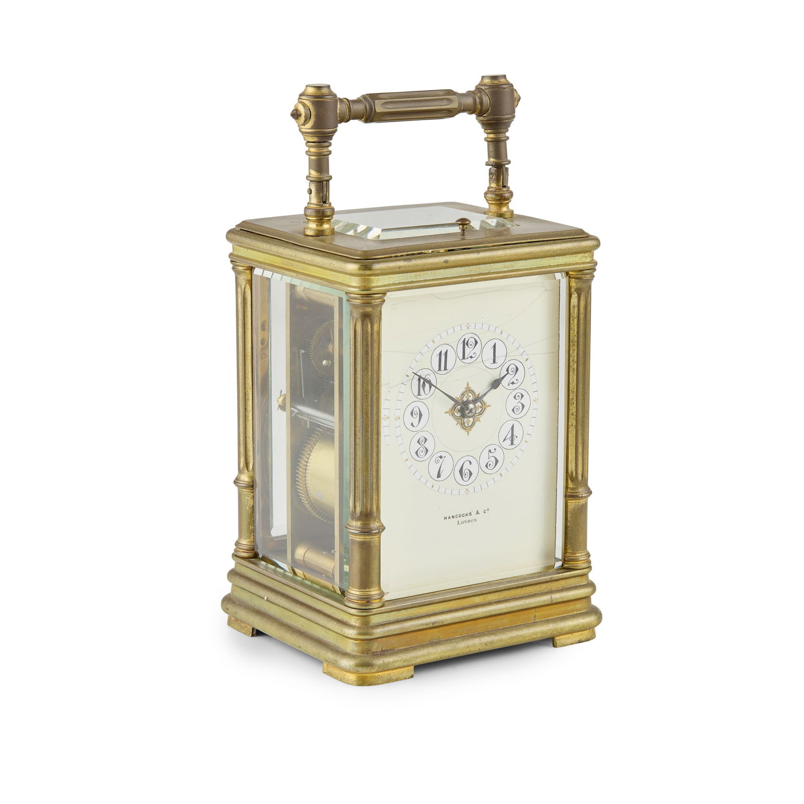 FRENCH BRASS REPEATING CARRIAGE CLOCK (1 of 2)