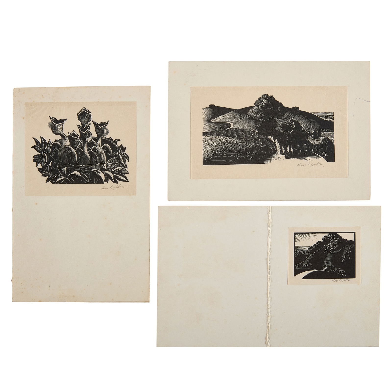 § CLARE LEIGHTON (ENGLISH/AMERICAN 1898-1989) (1 of 5)