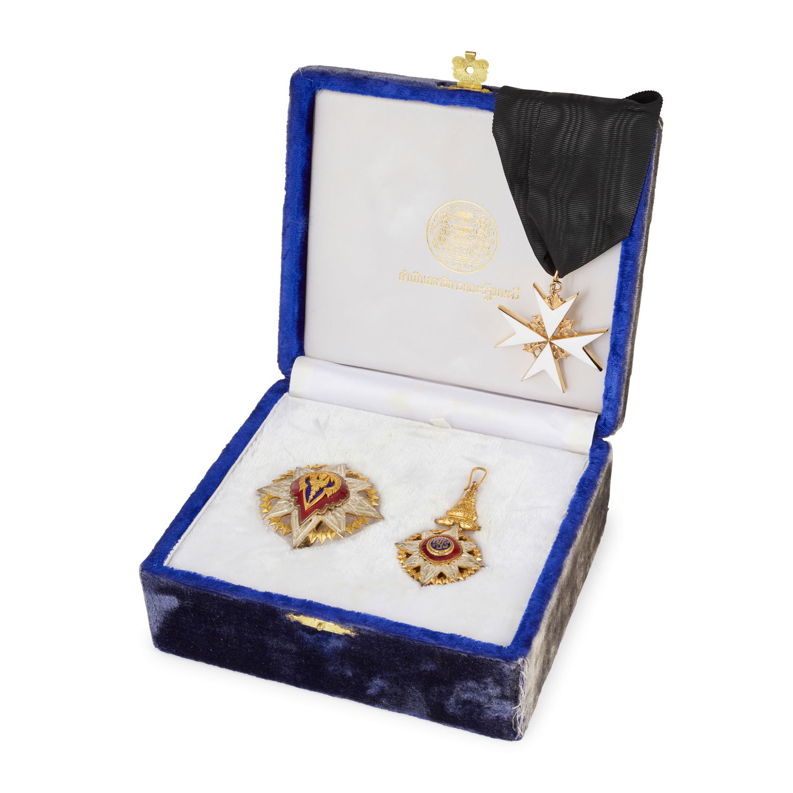 THAILAND – A CASED KNIGHT GRAND CROSS (FIRST CLASS) OF THE MOST NOBLE ORDER OF THE CROWN OF (1 of 2)