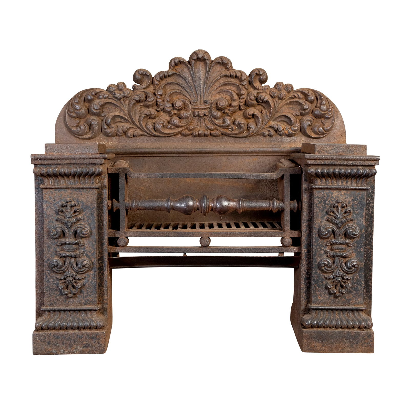 George Nelson Cast Iron Fire Starter. Marked Howard Miller.