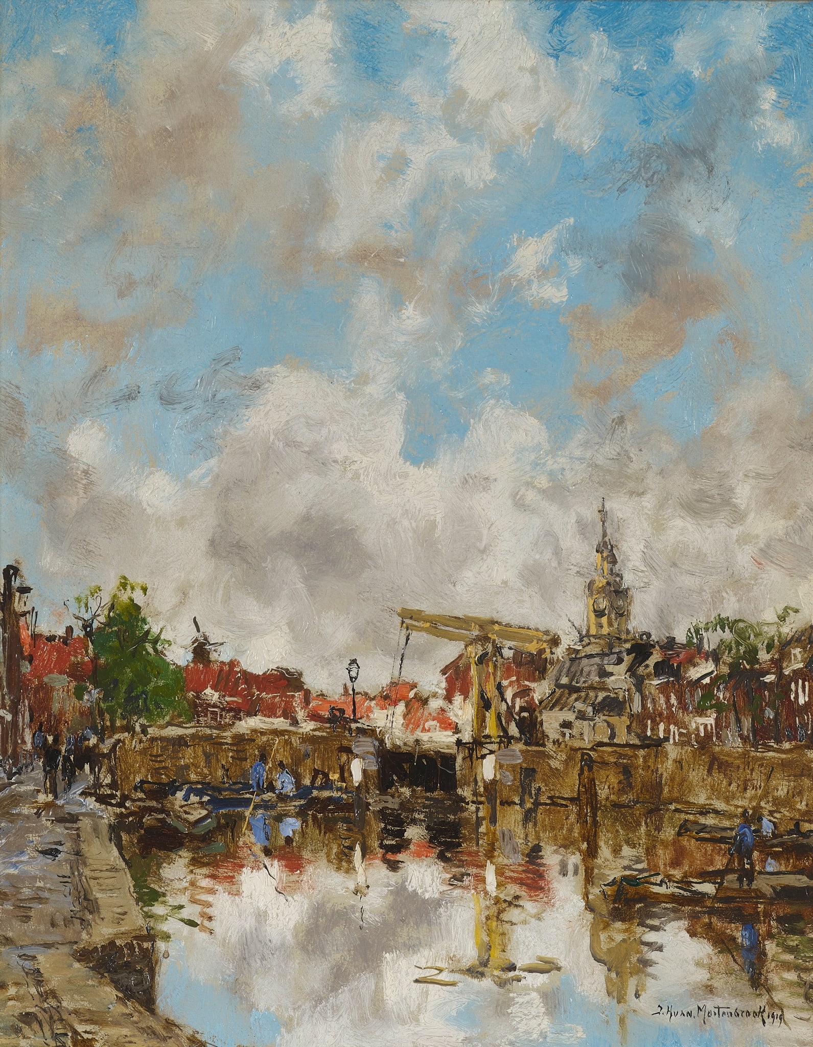 JOHAN HENDRICK VAN  MASTENBROECK (DUTCH 1875-1945) (1 of 3)