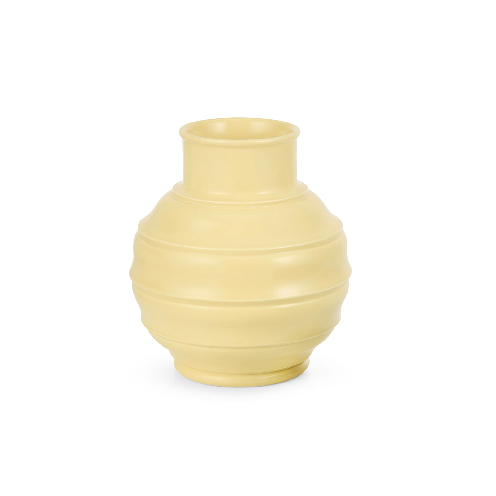 KEITH MURRAY (1892-1981) FOR WEDGWOOD: KEITH MURRAY (1892-1981) FOR WEDGWOOD VASE, MODEL 3802, CIRCA 1935 glazed earthenware, printed WEDGWOOD/ MADE IN ENGLAND with facsimile signature 22cm high