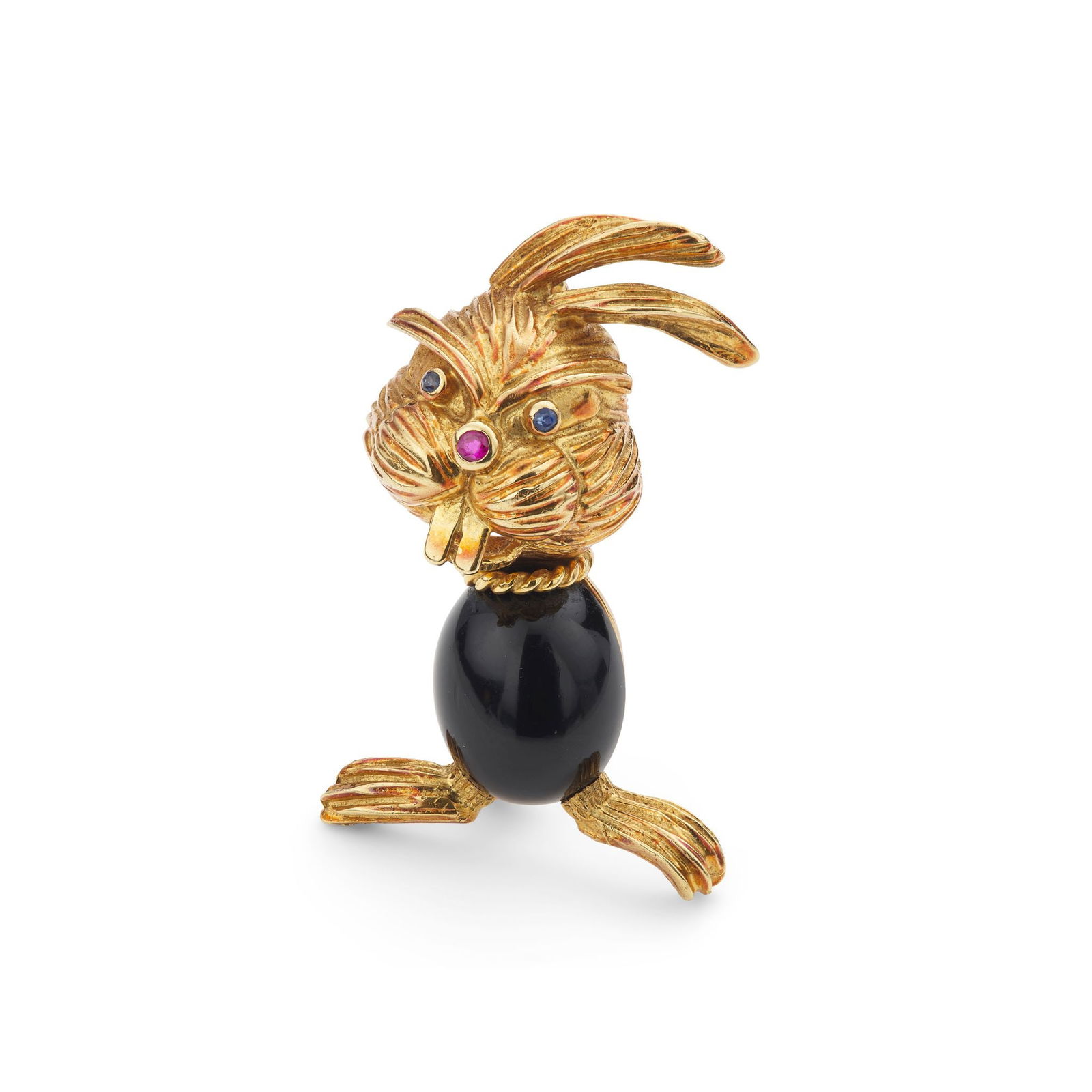 Kutchinsky: A gold rabbit brooch, 1968 (1 of 2)