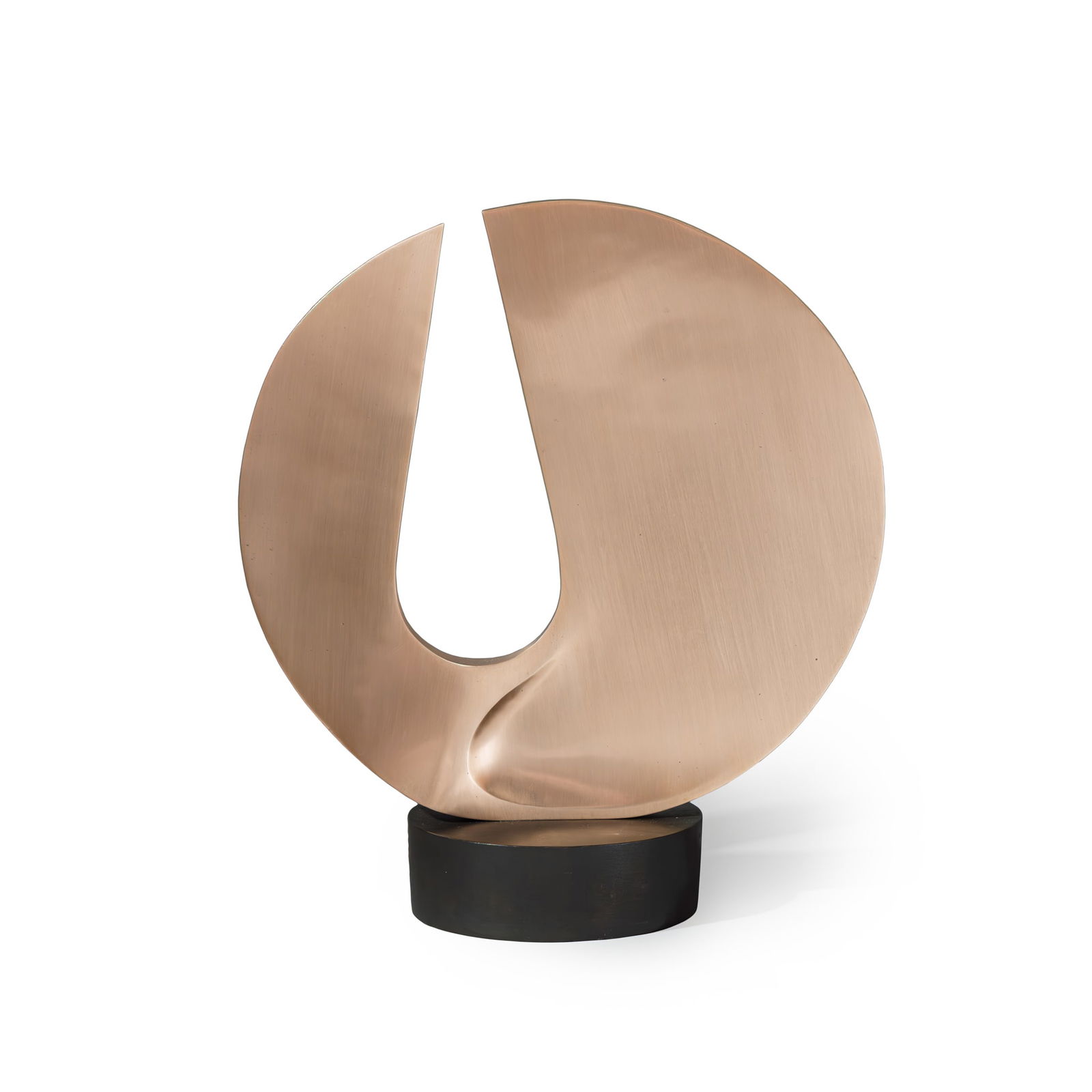 § ROBERT ADAMS (BRITISH 1917-1984): ROBERT ADAMS (BRITISH 1917-1984) CRESCENT, 1979 (OPUS 388) stamp signed, numbered 4/6 and dated (on the underside of base), polished bronze 42cm x 37.5cm x 16cm (16 ½in x 14 ¾in x 6 ¼in