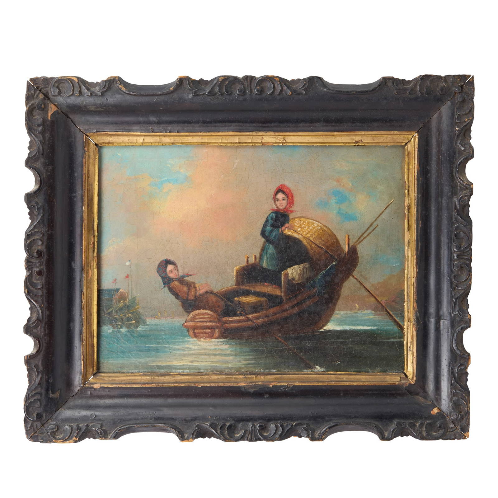 [PRIVATE SCOTTISH COLLECTION, PERTHSHIRE] CHINESE SCHOOL OIL PAINTING