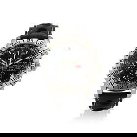 Chopard. A stainless steel automatic dual time zone chronograph wristwatch: Chopard. A stainless steel automatic dual time zone chronograph wristwatch Mille Miglia GMT Chronograph, Ref.8992, Case No.11177896, made circa 2010 Cal.7754 self-winding 25 jewel movement, matt black