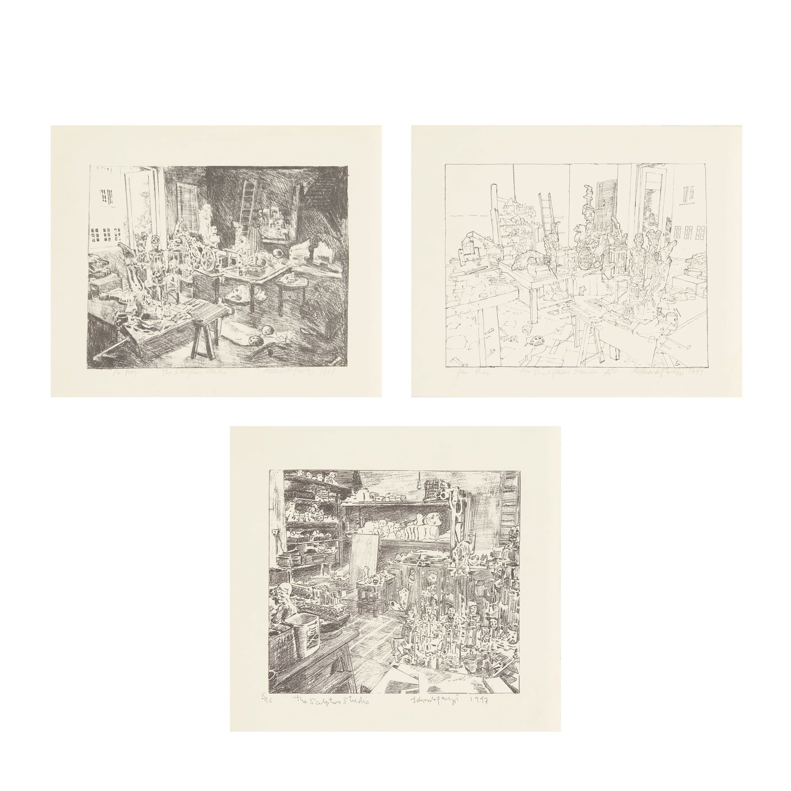 § EDUARDO PAOLOZZI K.B.E., R.A., H.R.S.A. (SCOTTISH 1924-2005) (1 of 7)