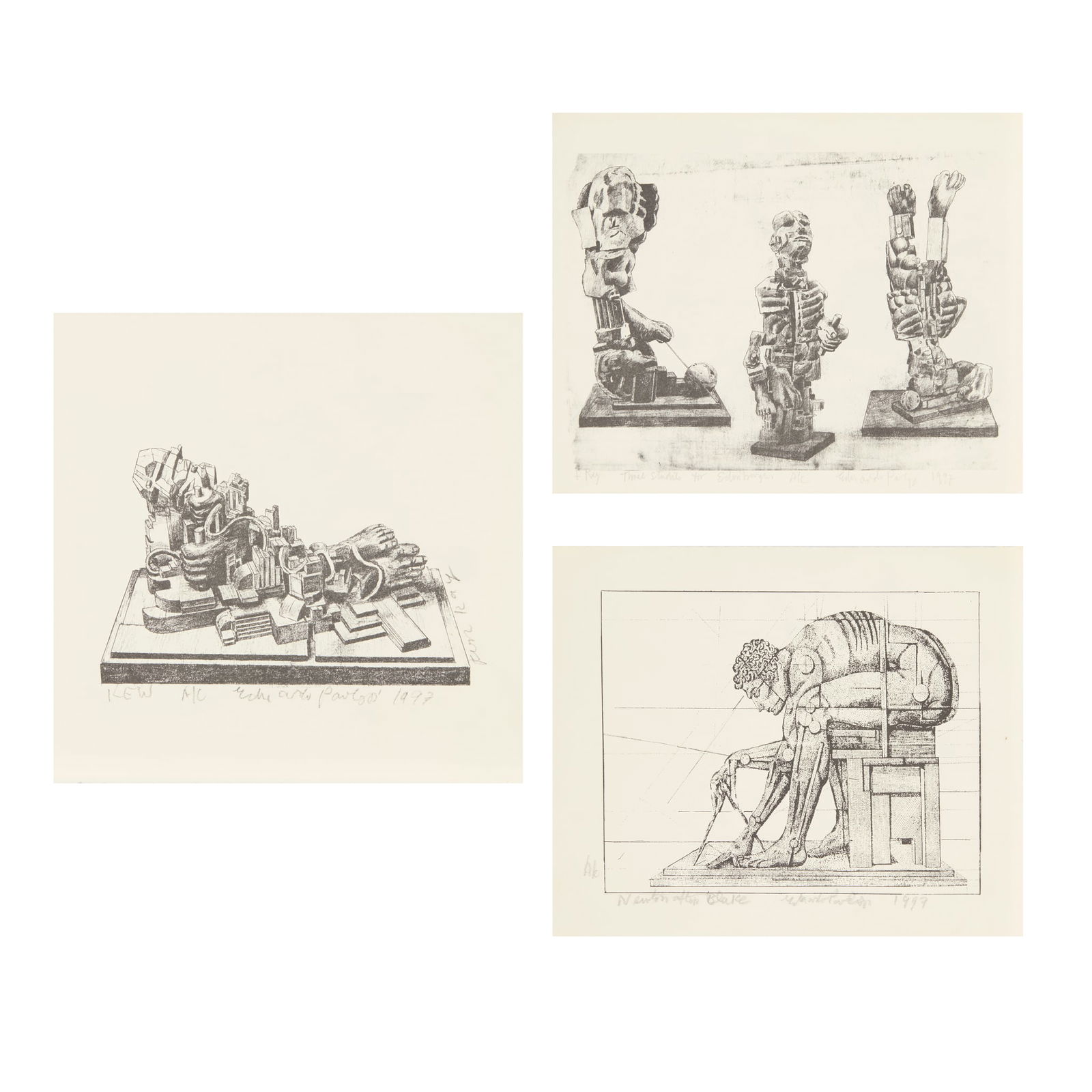 § EDUARDO PAOLOZZI K.B.E., R.A., H.R.S.A. (SCOTTISH 1924-2005) (1 of 7)