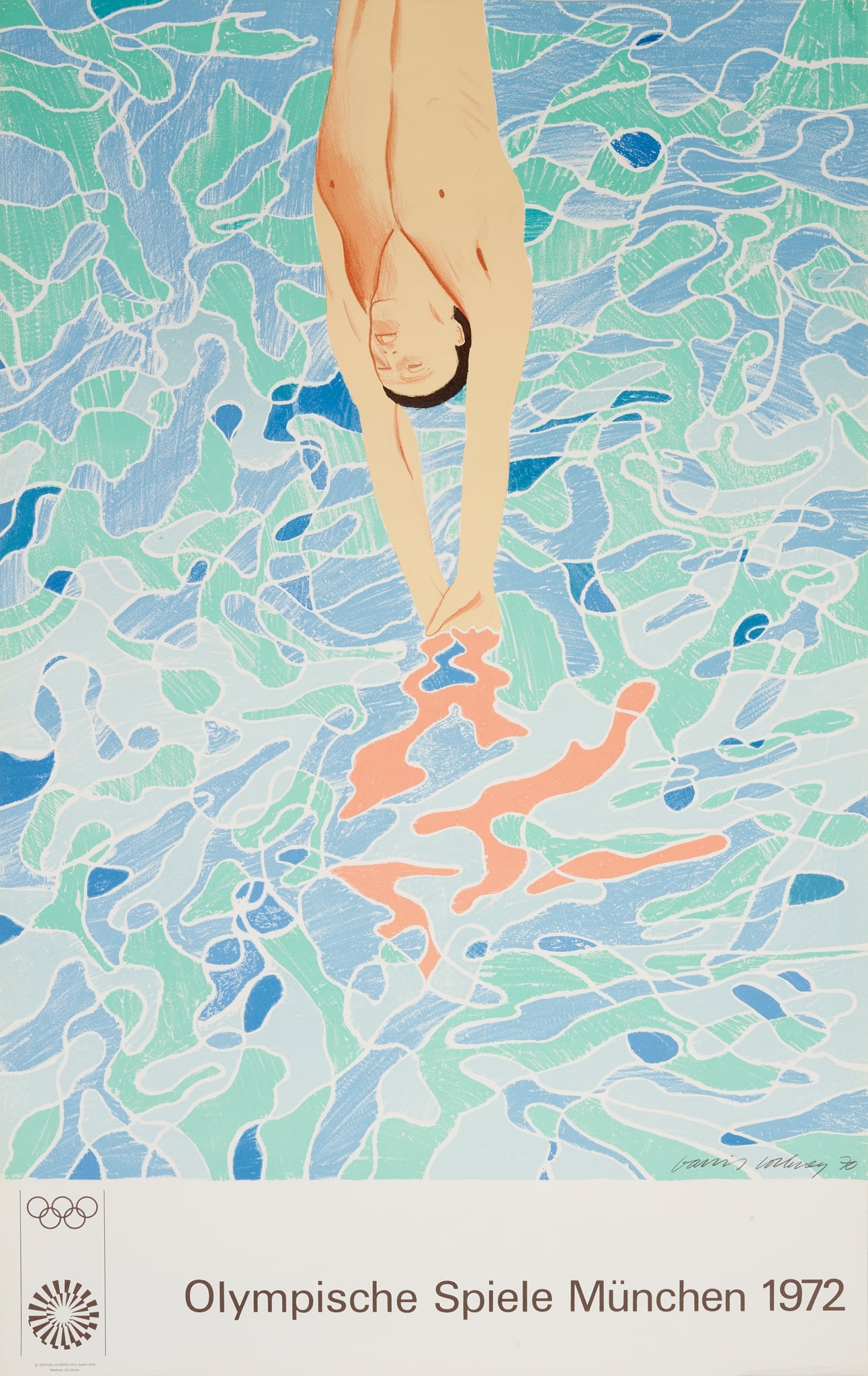 § DAVID HOCKNEY O.M., C.H., R.A. (BRITISH 1937-) (1 of 2)