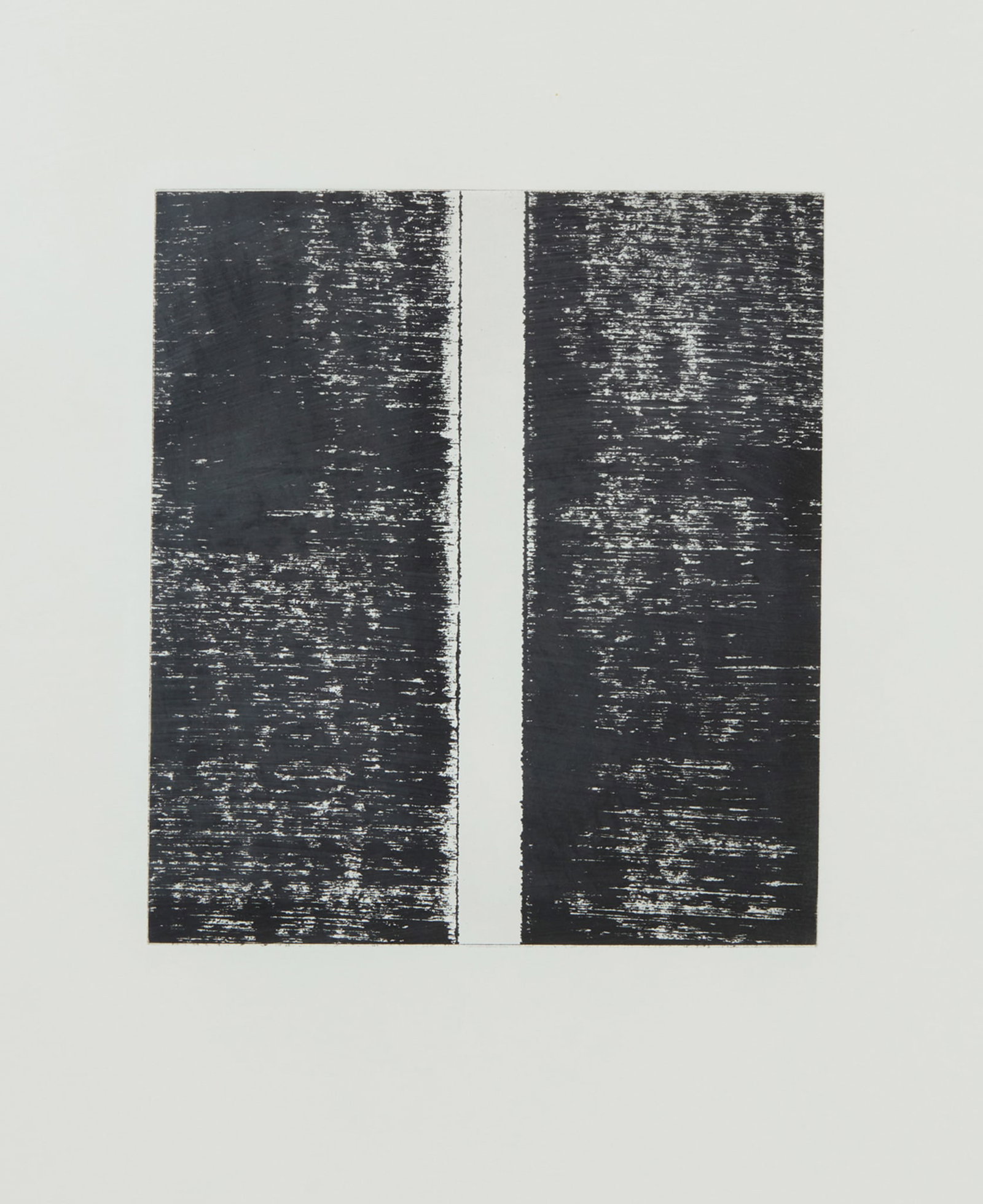 § CALLUM INNES (SCOTTISH 1962-): CALLUM INNES (SCOTTISH 1962-) M - 2006 Etching, 14/60, signed, dated, titled and numbered in pencil to margin the sheet 46cm x 37cm (18in x 14.5in) The Fruitmarket Gallery, Edinburgh. This was one of