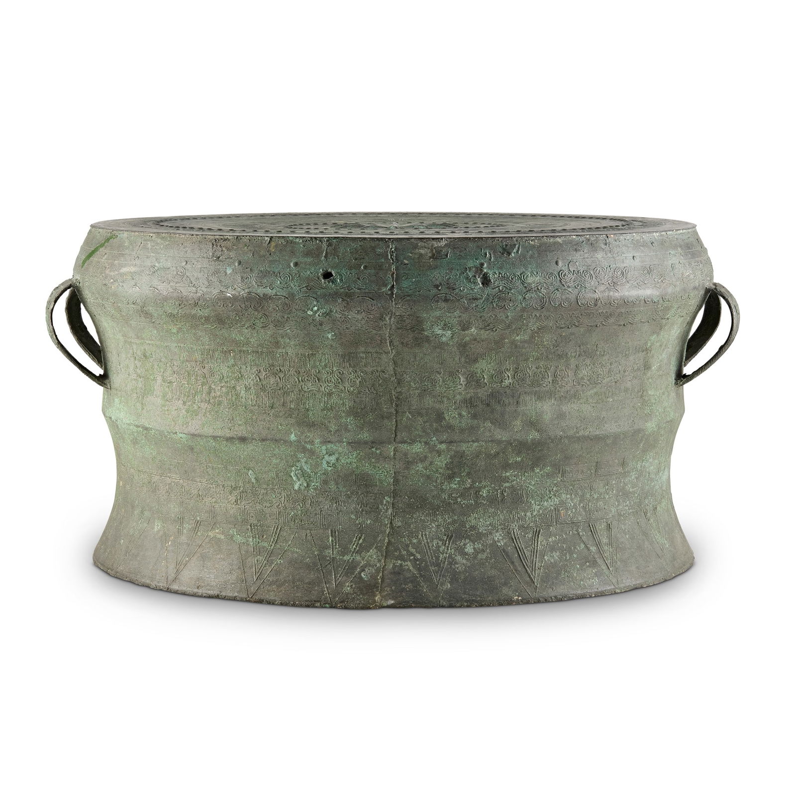 VIETNAMESE BRONZE RAIN DRUM (1 of 2)