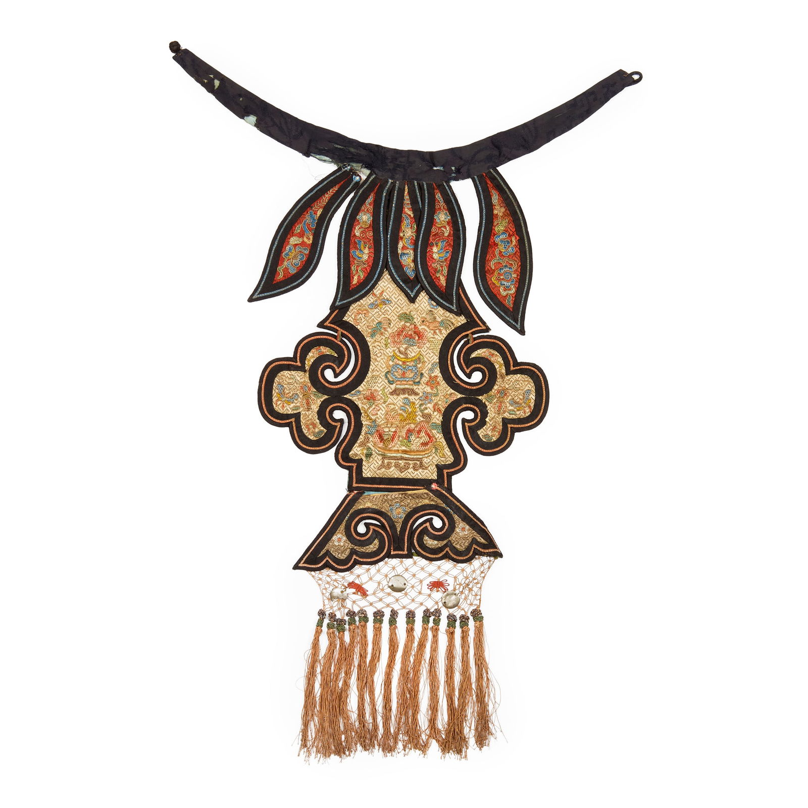 CHINESE SILK EMBROIDERED CLOUD COLLAR (1 of 1)