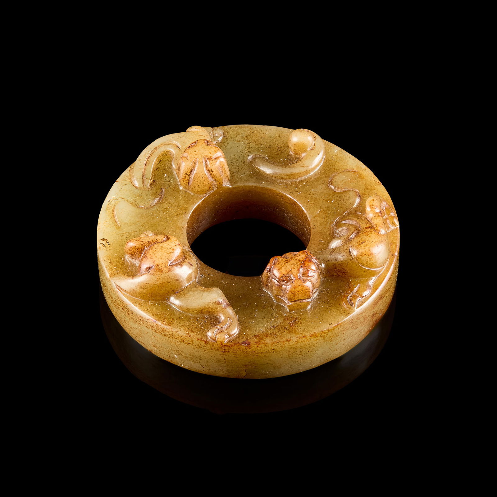 [PRIVATE ENGLISH COLLECTION] CHINESE JADE 'CHI-DRAGON' PENDENT (1 of 1)