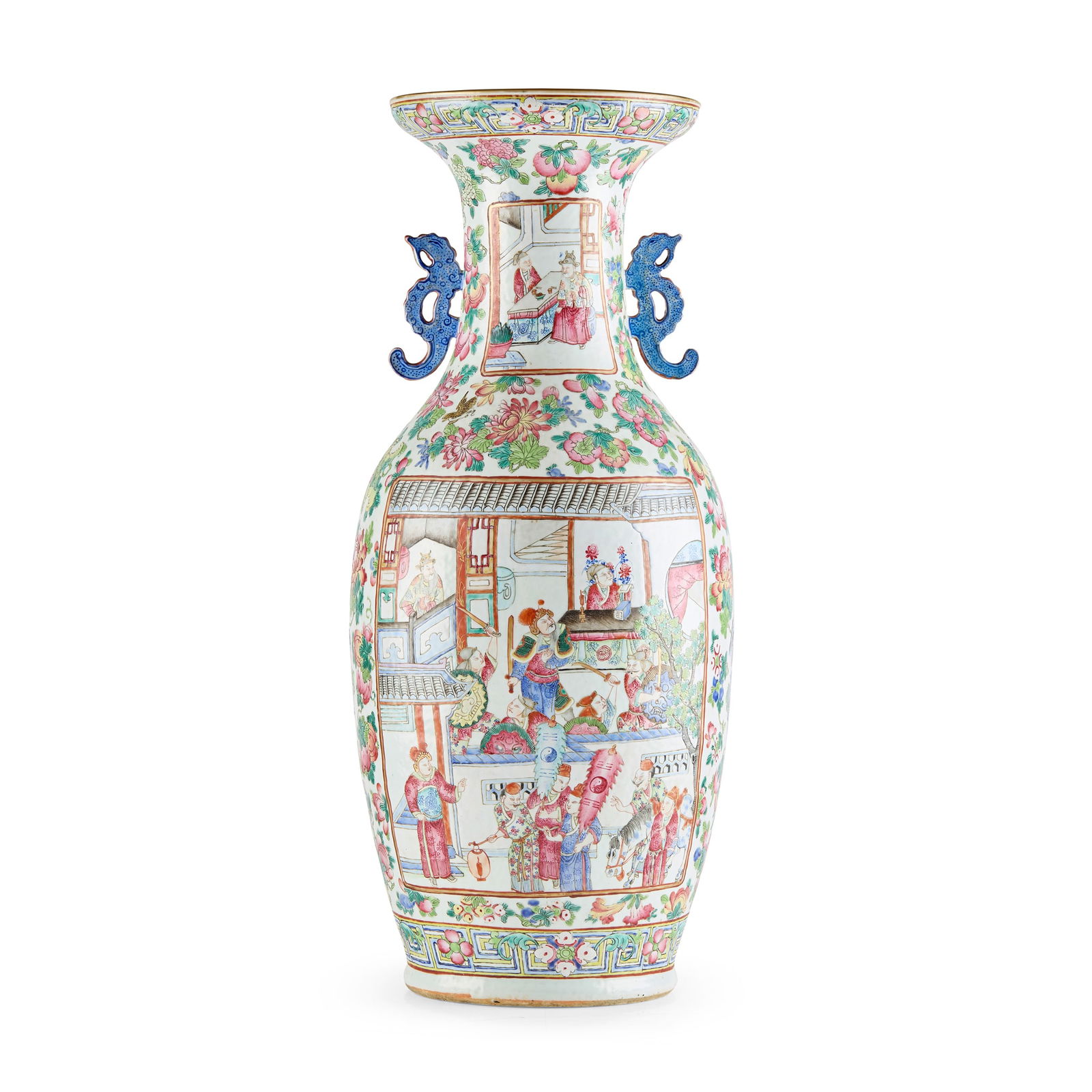 LARGE CHINESE FAMILLE ROSE VASE (1 of 1)