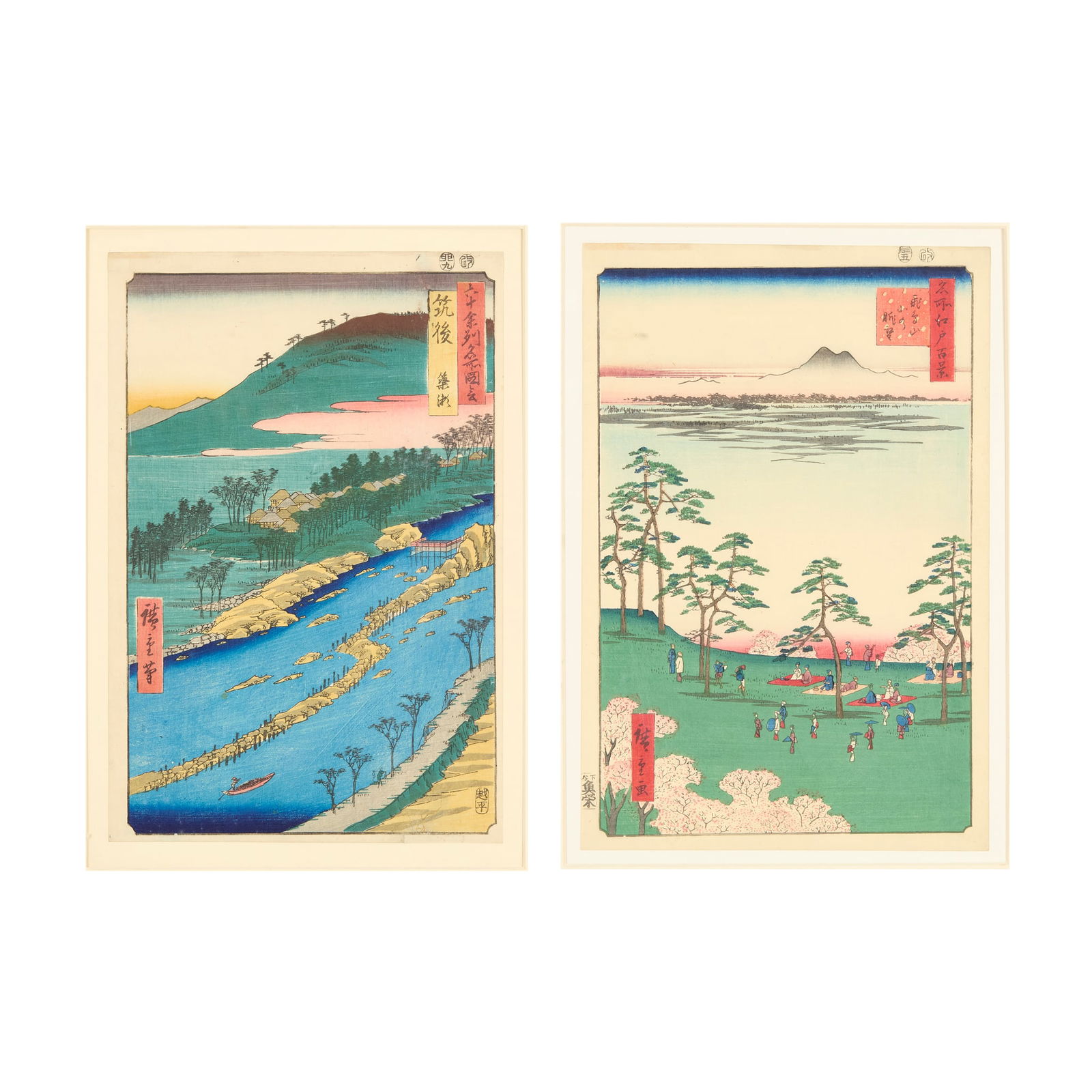 UTAGAWA HIROSHIGE (1797-1858) (1 of 5)