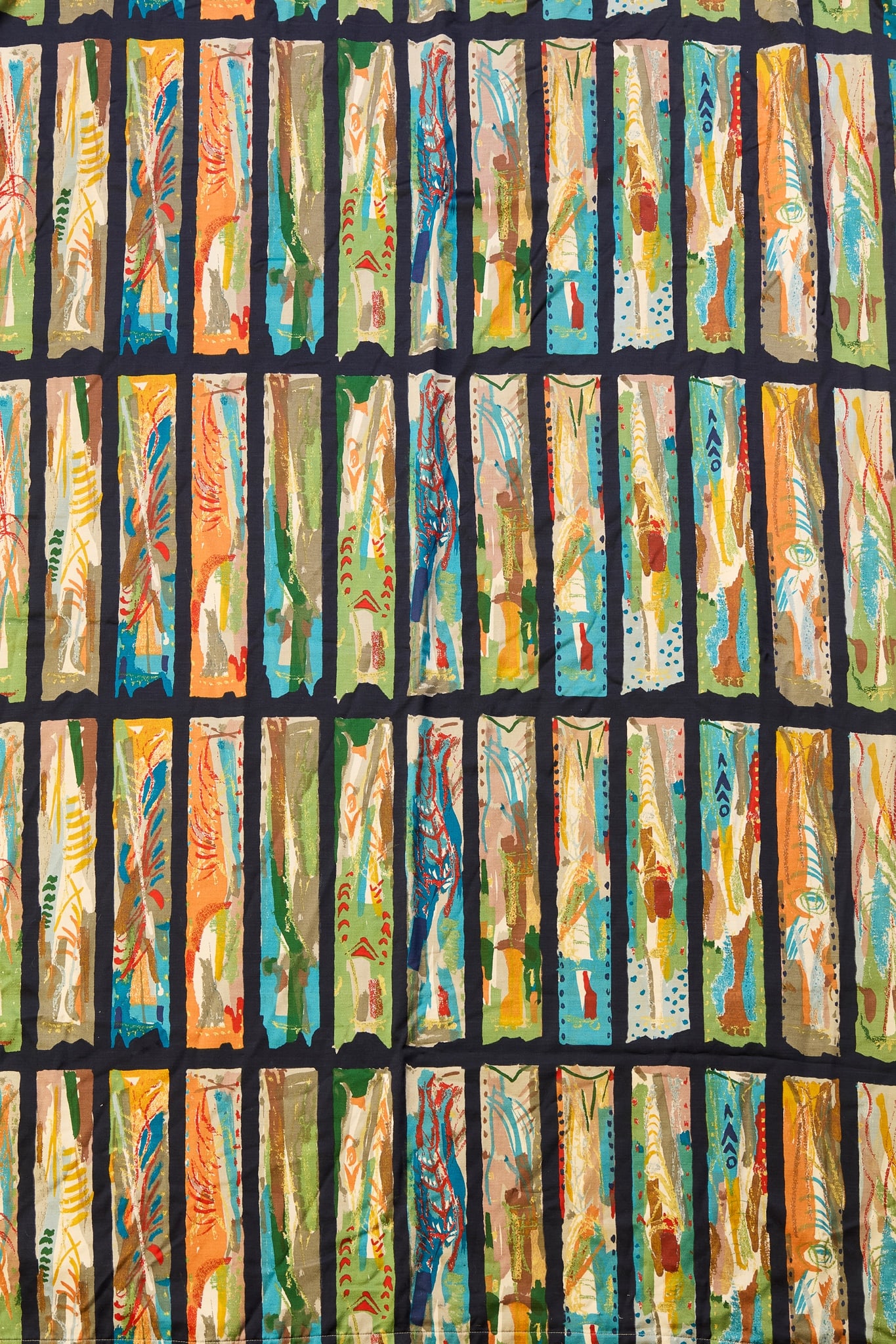 § JOHN PIPER (1903-1992) FOR SANDERSON (1 of 6)