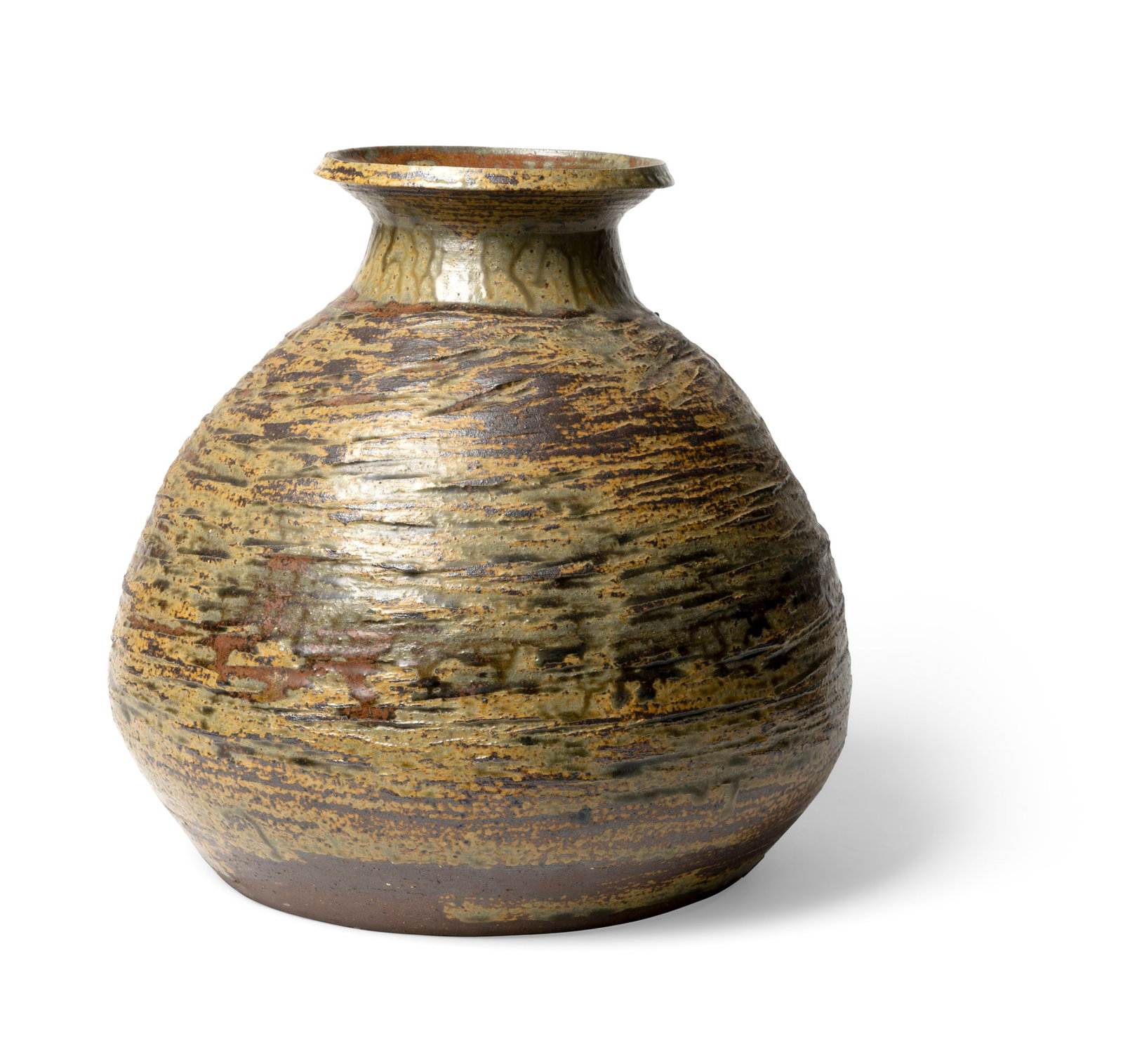 § JANET LEACH (AMERICAN/BRITISH 1918-1997) AT LEACH POTTERY (1 of 3)