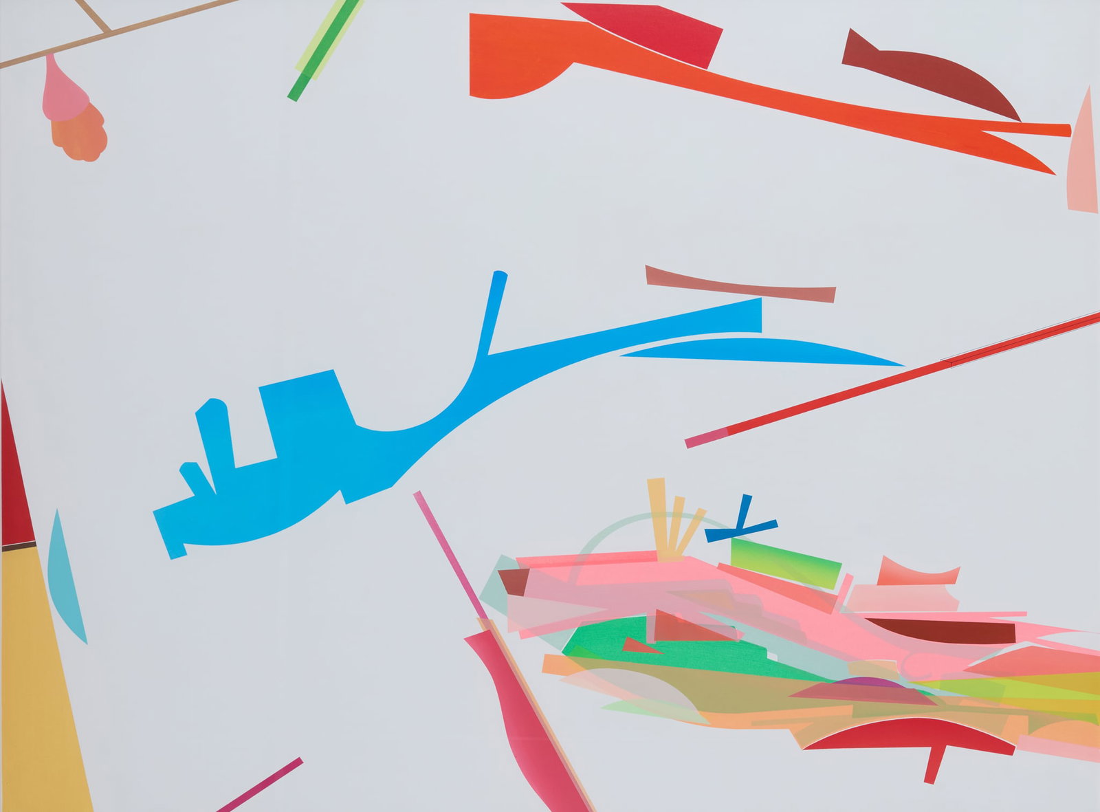 § HALUK AKAKÇE (TURKISH 1970-2023): HALUK AKAKÇE (TURKISH 1970-2023) UNTITLED (I WISH I WAS AN ELEPHANT), 2006 titled and dated on artist label (to reverse), acrylic, pencil and China ink on archival museum board 78.5cm x 102cm (31