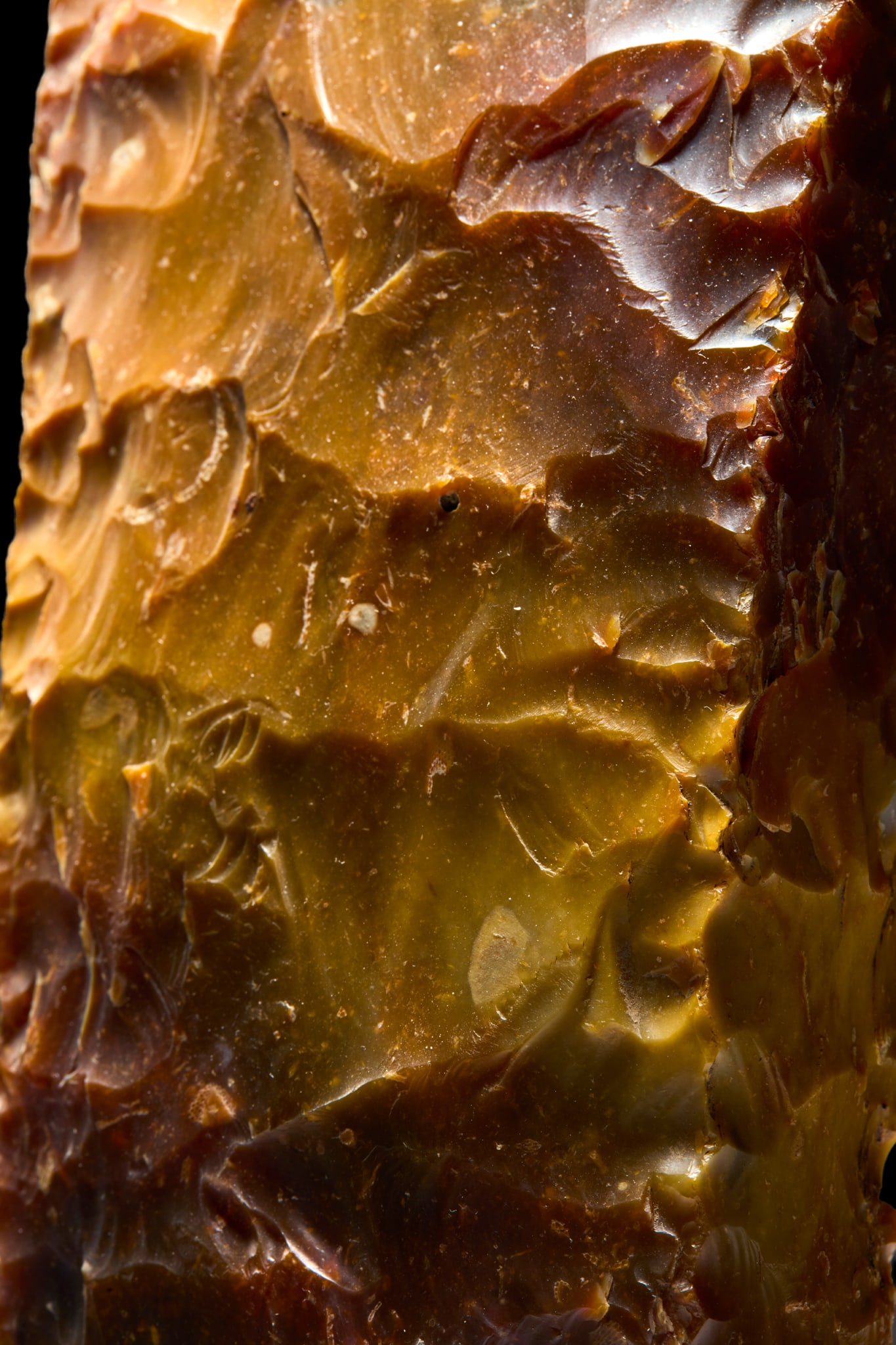 LARGE FLINT AXEHEAD - 2