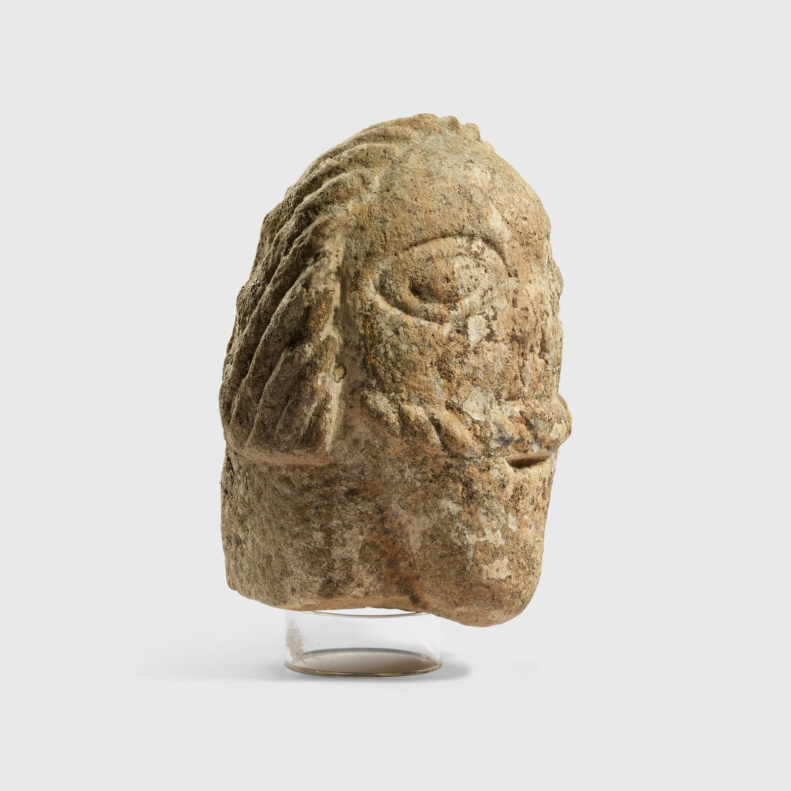 CELTIC STONE HEAD - 3