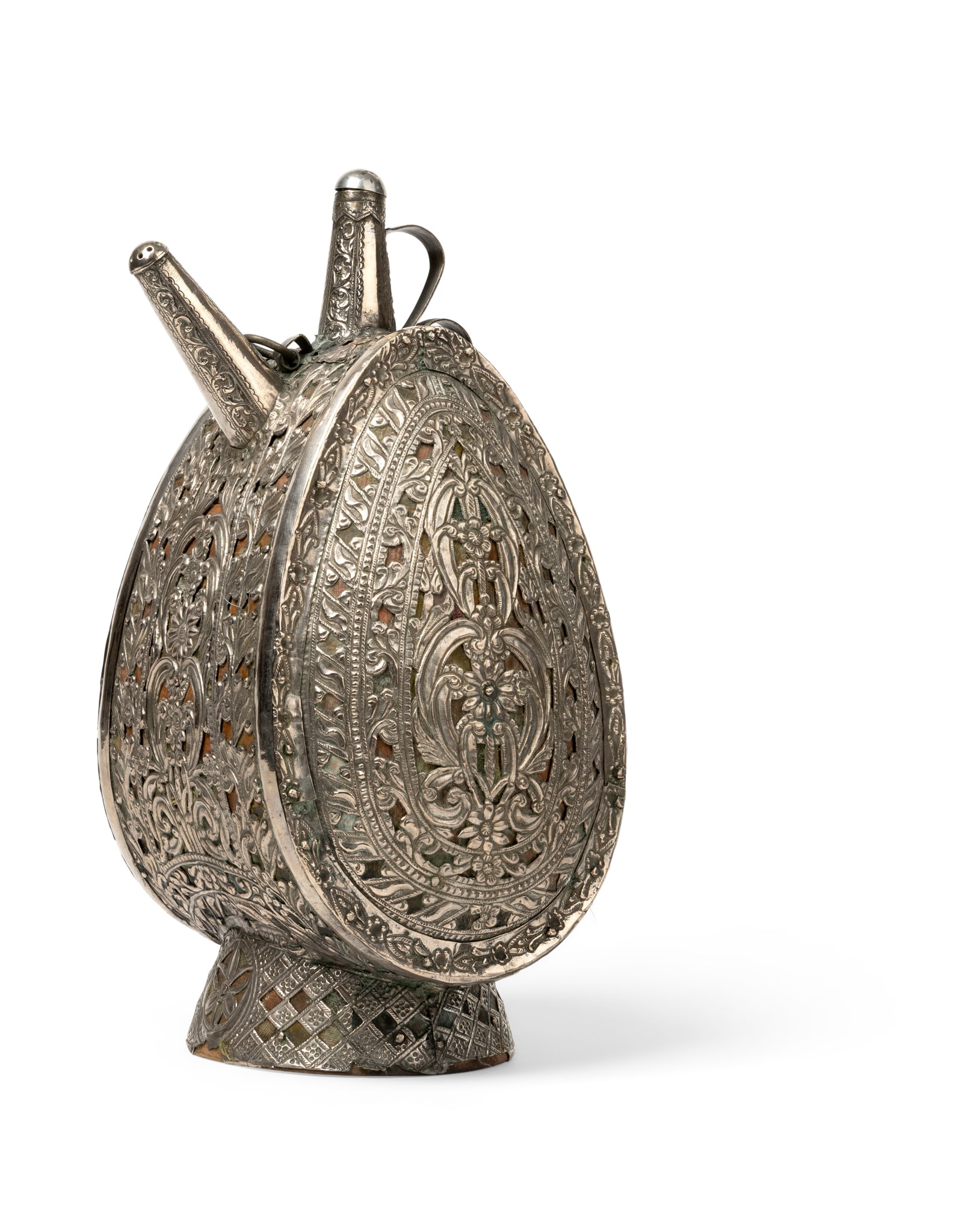 AN OTTOMAN SILVER MATARA (1 of 5)