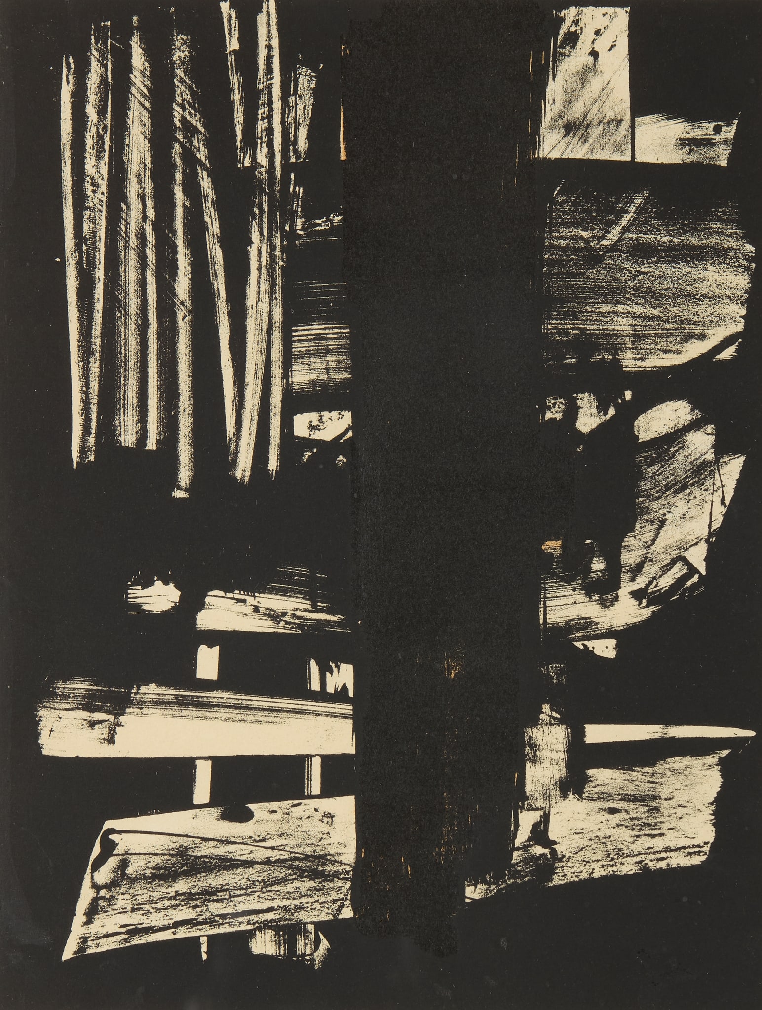 PIERRE SOULAGES (FRENCH 1919-2022) (1 of 3)