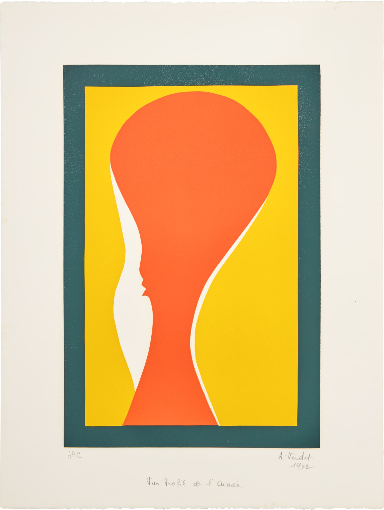 § ANDRE VERDET (FRENCH 1913-2004) (1 of 1)