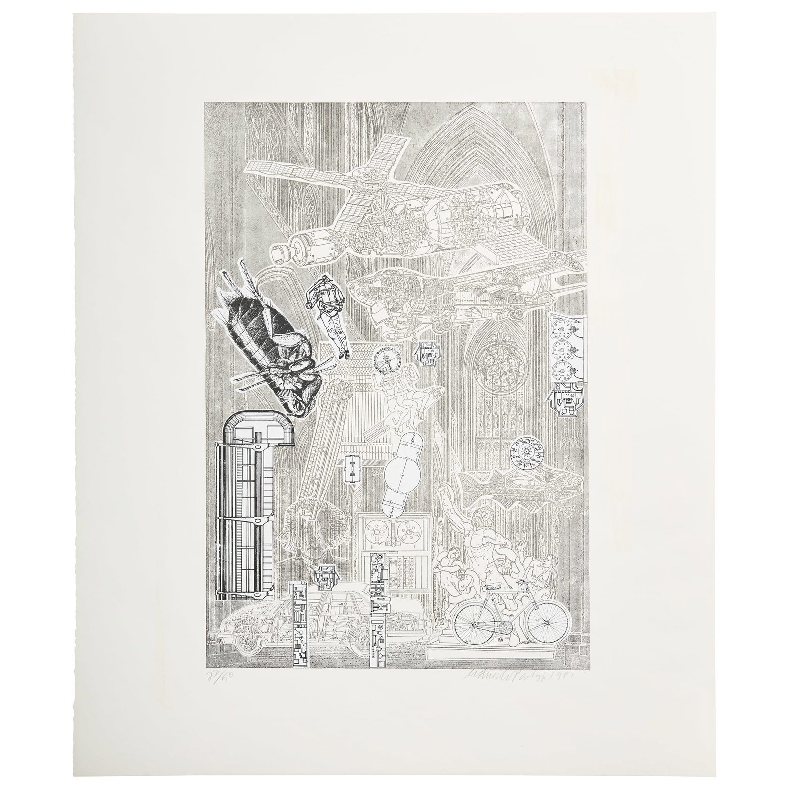 § EDUARDO PAOLOZZI (BRITISH 1924-2005) (1 of 8)