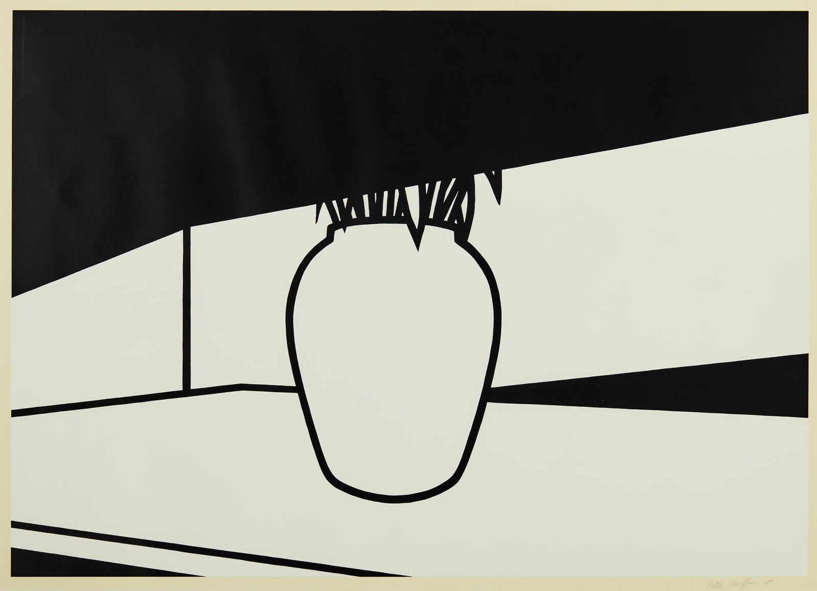 § PATRICK CAULFIELD (BRITISH 1936-2005) (1 of 3)